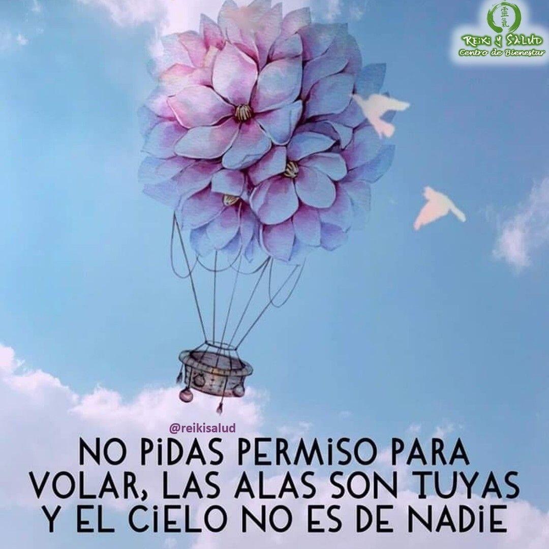 No pidas permiso para volar, las alas son tuyas y el cieloNo pidas permiso para volar, las alas son tuyas y el cielo no es de nadie; así que vuela, vuela siempre alto.Muchos poetas han escrito de como las estrellas alumbran tus sueños. Estos son tiempos los debes tomar como momentos de recogimiento, de reflexión, de rediseñar tu futuro, de encontrar tu Ikigai, sin apego al resultado; y sin conocer el tamaño de la recompensa, álzate en vuelo.Nada a medias, pues tu inconsciente, y la conciencia universal, si te perciben temeroso, te darán pruebas de ese miedo y aceleran desenlaces no deseados.Decide ya, confiando en tu futuro, adueñandote totalmente de la experiencia de emprender el vuelo, un desafío, una ruta nueva de crecimiento, desarrollar un hobby, trabajar en algo que amas hacer, descubrir una pasión, una razón o una causa. Cualquier cosa que huela a alegría, felicidad, plenitud.Prefiere pedir perdón, a pedir permiso. Decide tu camino, nunca habrá errores, solo resultados. Por supuesto a veces el resultado te gustará y otras veces no te gustará tanto, pero como dicen siempre adelante, siempre habrá un aprendizaje.️ Como lo dice Esther Hicks, no hay nada que debas hacer, excepto aquello que quieras hacer.¿Y tu ya decidiste que te regalarás hoy?¿Qué te regalaras mañana?¿Y tu ya encontraste tu Ikigai?¿Te interesaría aprender como mejorar tu bienestar?Con toda la certeza que, si lo CREES, lo CREAS, compartimos desde Casa Reiki y Salud, un abrazo de luz, con la confianza de que Dios está con nosotros y somos uno con la conciencia universal, y recuerda: ¡a sonreír, agradecer y abrazar tu vida!Casa Reiki y Salud, una caricia para el alma, ampliando el circulo de luz, promoviendo una vida de salud y felicidad.Gracias, gracias, gracias, Námaste, @dinopieriniSi te gusta la publicación Compártela con quien te vino a la mente cuando la leíste, gracias graciasPágina WEB: www.gReiki.com#amor #felicidad #abundancia #meditacion #vida #paz #frases #love #luz #gratitud #consciencia #bienestar #inspiracion #reiki #reikimaracaibo #reikivenezuela #reikizulia #totalcoherencia