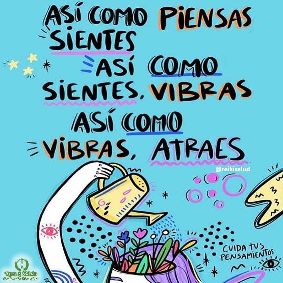 Así como PIENSAS, SIENTES; Así como SIENTES, VIBRAS; así como VIBRAS, ATRAES. Cuida tus pensamientos.Tus emociones están continuamente modulando tus vibraciones, ¿Y sabes? y en lenguaje del Universo son las vibraciones, no las palabras.Si lo que esta en tu vida no te gusta, reflexiona de como te sientes, y que pensamientos tienes en tu mente de forma recurrente, que ocasionan ese sentimiento. Realiza un ejercicio simple:️ Reflexiona sobre el día de hoy. ¿Como te fue el día de hoy? ¿Cuales fueron los pensamientos para recurrentes? ¿Que acciones emprendiste y cuales fueron los resultados? ¿Pudiste establecer el vinculo, pensamientos, sentimientos, vibración, atracción-resultados?. Solo observa, si no hayas nada, continua.️ Ahora piensa en un día que nada salio como esperabas. Reflexiona sobre que pensamientos te acompañaron ese día. ¿Como fueron los resultados? ¿Pudiste establecer el vinculo, pensamientos, sentimientos, vibración, atracción-resultados?️ Por último piensa en un día que todo salio espectacular. Reflexiona sobre que pensamientos te acompañaron ese día. ¿Como fueron los resultados? ¿Pudiste establecer el vinculo, pensamientos, sentimientos, vibración, atracción-resultados?¿Que estas atrayendo a tu vida en este momento?, ¿Que cambios vas a hacer en tu vida?La práctica de Reiki Ho, te ayuda a ver la vida de forma diferente. Te ayuda a ver el camino de la vida de forma diferente. Te ayuda a ver la vida con mas amor, armonía, salud, abundancia y felicidad.Con toda la certeza que, si lo CREES, lo CREAS, compartimos desde Casa Reiki y Salud, un abrazo de luz, con la confianza de que Dios está con nosotros y somos uno con la conciencia universal.Casa Reiki y Salud, una caricia para el alma, ampliando el circulo de luz, promoviendo una vida de salud y felicidad.Gracias, gracias, gracias, Námaste.🌍Página WEB: www.gReiki.com#amor #felicidad #abundancia #meditacion #vida #paz #frases #love #luz #gratitud #crecimientopersonal #consciencia #alma #bienestar #inspiracion #despertar #louisehay #despertarespiritual #reikivenezuela #reikizulia #reikimaracaibo