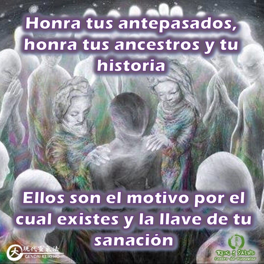 Honra tus antepasados, honra tus ancestros, tu historia porque con excepción de la voluntad soberana de Dios, ellos son el motivo por el cual existes hoy.Tus antepasados son una de las fuerzas mas grande que existe en la vida de cada ser humano, tu eres descendencia de su amor y esfuerzos y la vida que lleves, debe ser digna de todo lo que ellos vivieron para que estés hoy aquí.Agradezco a mama, papa, por darme la vida, mi familia y todos los maestros de vida que han acompañado. Gracias, Gracias, Gracias. @dinopierini#reiki, #reikimaracaibo, #reikivenezuela, #sanación, #salud, #metamedicina, #bioneuroemocion, #bioemocional, #reikiusui, #gendaireiki, #gendaireikiho #usuireiki #usuireikiho #usuireikiryoho #reikigendai #louisehay #mikaousui #reikisalud #mikaousui