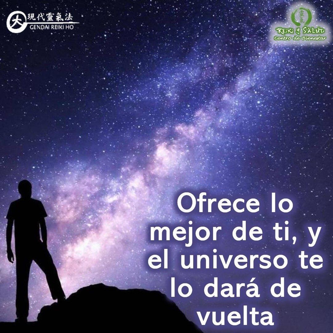 Ofrece lo mejor de ti, y el universo te lo dará de vuelta. El Universo, como si se tratara de un espejo, te da lo que muestras.Da siempre lo mejor de ti y el universo te devolverá multiplicado a la máxima potencia. Atraemos lo que resuena con nosotros.Deepak Chopra: Todos somos espejos de los demás y debemos aprender a vernos en el reflejo de las demás personas. Tanto aquellos a quienes amamos como aquellos por quienes sentimos rechazo, son espejos nuestros. Cuando reconocemos que podemos vernos en los demás, cada relación se convierte en una herramienta para la evolución de nuestra conciencia.El mundo es un espejo, si le sonreímos, nos sonreirá. Tienes derecho a la felicidad, vívela.Que estas proyectando en este momento al universo? Con toda la certeza que, si lo CREES, lo CREAS, compartimos desde Casa Reiki y Salud en nuestro mes aniversario, un abrazo de luz, con la confianza de que Dios está con nosotros y somos uno con la conciencia universal. Casa Reiki y Salud, una caricia para el alma, ampliando el circulo de luz, promoviendo una vida de felicidad y bienestar.Contáctame al privado o al 0414 6048813, si tienes alguna inquietud, deseas aprender Reiki o para agendar una terapia en nuestro centro Casa Reiki y Salud en Maracaibo o de forma remota.Gracias, gracias, gracias, Námaste, @dinopieriniSi te gusta la publicación, COMENTA, Gracias, gracias gracias🌍Página WEB: www.gReiki.com#espiritualidad #amor #felicidad #abundancia #meditacion #vida #paz #frases #love #luz #gratitud #crecimientopersonal #consciencia #alma #bienestar #inspiracion #despertarespiritual#reikisalud #reikivenezuela #reikizulia #reikimaracaibo #totalcoherencia