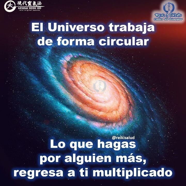 El Universo trabaja de forma circular, Lo que hagas por alguien más, regresa a ti multiplicado.Recibir es lo mismo que dar, porque dar y recibir son aspectos complementarios del flujo de la energía en el universo.Hoy te invito a reflexionar sobre como es tu conexión energética con el universo y ese flujo de dar y recibir.Cuando compartes energía durante una terapia de Reiki Ryoho, esa energía también te envuelve y los ayuda a sanar en todos los planos, dirigiéndose y proveyéndolos de lo que mas necesiten.️ Feliz viaje de auto descubrimiento y despertar. Ya reanudamos los cursos de Reiki Ryoho Tradicional, de la escuela japonesa Gendai Reiki Ho, en la modalidad semipresencial, ampliando el círculo de luz, dando a conocer esta fórmula para vivir una vida de salud y felicidad. Si estas interesad@ en el perfirl encontraras como contactarnos.Casa Reiki y Salud, una caricia para el alma, ampliando el circulo de luz, promoviendo una vida de salud y felicidad.Gracias, gracias, gracias, Namaste, @dinopierini️ Comparte esta publicación con quien te vino a la mente cuando la leíste., Gracias, gracias gracias🌐 Página WEB: www.gReiki.com#amor #felicidad #abundancia #meditacion #vida #paz #frases #gratitud #consciencia #alma #bienestar #inspiracion #despertar #reikimaracaibo #reikizulia #reikivenezuela #reikisalud #totalcoherencia #reikisalud #smile