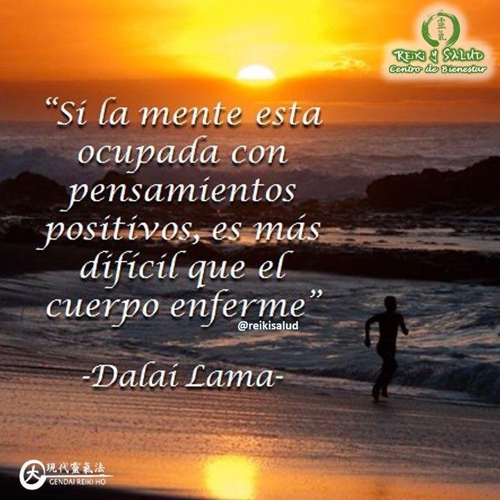 Si la mente está ocupada con pensamientos positivos, es más difícil que el cuerpo enferme, Dalai Lama.Seguro que todos conocemos alguna persona que parece que «tiene la suerte de su lado» ya que solo le pasan cosas positivas, en cambio, otras que están en las mismas circunstancias parece que tienen mala suerte.😀La diferencia entre estas personas es la actitud con la que cada uno afronta las situaciones y/o experiencias; y el tipo de pensamientos en los que primordialmente se enfocan.Una persona optimista busca el lado positivo en todo lo que le rodea, incluso en circunstancias que al principio pensó que no fueron tan buenas. Si en cambio siempre esperas lo peor de la vida, entonces solo encontrarás cosas negativas y te ocurrirán cosas malas.🌞Haz un cambio, empieza solo a buscar cosas positivas en todo lo que te rodea, aunque pienses que no las hay, y de repente te darás cuenta de que te están pasando primordialmente cosas buenas.Con toda la certeza que, si lo CREES, lo CREAS, compartimos desde Casa Reiki y Salud, un abrazo de luz, con la confianza de que Dios está con nosotros y somos uno con la conciencia universal.Casa Reiki y Salud, una caricia para el alma, ampliando el circulo de luz, promoviendo una vida de felicidad y bienestar.Gracias, gracias, gracias, Namaste, @dinopierini️ Comparte esta publicación con quien te vino a la mente cuando la leíste., Gracias, gracias gracias🌐 Página WEB: www.gReiki.com#despertar #reikimaracaibo #reikizulia #reikivenezuela #reikisalud #totalcoherencia #reikisalud #smile #bienestar #reiki #addheart