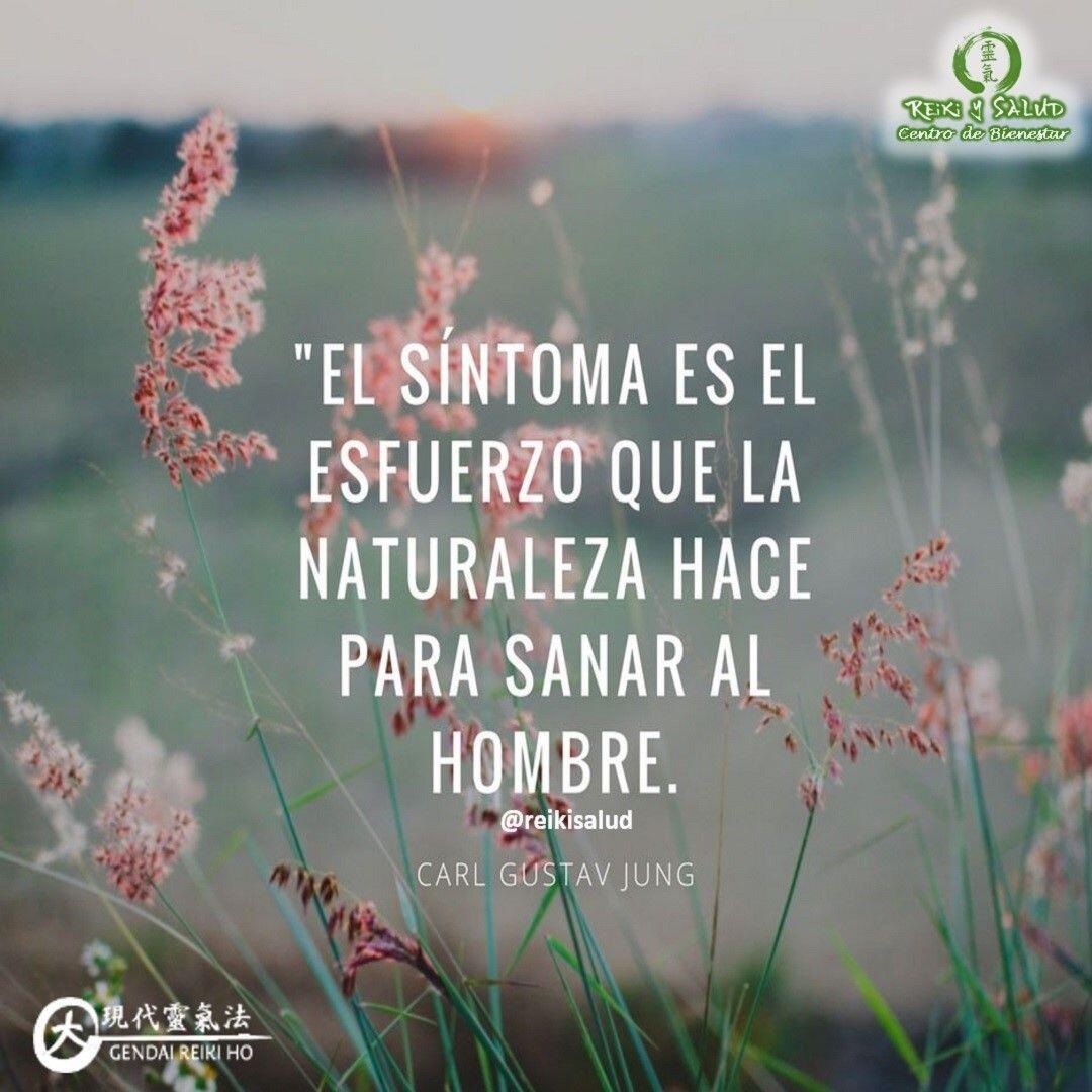 Carl G. Jung dijo:"El síntoma es el esfuerzo que hace la naturaleza para sanar al hombre" Siempre que hay una somatización, es porque hay un conflicto no resuelto a nivel emocional.Para sanar, es sabio aprender de la enfermedad, para encontrar el camino de regreso de la salud. Lo que al enfermo le parece indispensable rechazar, contiene el verdadero oro, que debe ser observado.Hay que encontrar la emoción oculta que se encuentra detrás de un síntoma físico, esa emoción, que es totalmente irracional. Nadie decide tener una emoción, es involuntario es visceral.Muchísimas veces la enfermedad es el resultado de nuestra forma de pensar y de sentir, y sobre todo nuestra actitud frente a los sucesos y circunstancias de nuestra vida que modifican nuestra energía.Porque no es lo que nos pasa en la vida, sino como nosotros reaccionamos frente a los acontecimientos.🌞Feliz viaje de autodescubrimiento.Casa Reiki y Salud, una caricia para el alma, ampliando el circulo de luz, promoviendo una vida de felicidad y bienestar. Si estas interesado en conocer mas, te invitamos a participar en el curso on-line gratuito SANANDO CON REIKI, a dictarse el 6 y 13 de Diciembre, con el respaldo de Casa Reiki y Salud, realizado de forma virtual, utilizando la plataforma ZOOM. Usa el enlace del perfil para visitar la pagina del evento y registrarte.Casa Reiki y Salud, una caricia para el alma, ampliando el circulo de luz, promoviendo una vida de felicidad y bienestar️ Comparte esta publicación con quien te vino a la mente cuando la leíste.Gracias, gracias, gracias, Námaste, @dinopierini️ Comparte esta publicación con quien te vino a la mente cuando la leíste., Gracias, gracias gracias🌐 Página WEB: www.gReiki.com#despertar #reikimaracaibo #reikizulia #reikivenezuela #reikisalud #totalcoherencia #reikisalud #smile #bienestar #reiki #addheart