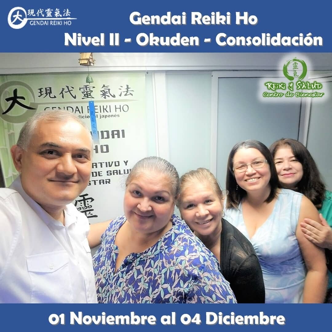 Agradecido y feliz, por el encuentro, experiencia, entrega, energía y sanación compartida en familia, durante el curso de Gendai Reiki Ho Nivel II (Okuden – La Consolidación), dictado en el Casa Reiki y Salud, iniciado el 01 de Noviembre que para este grupo termino el 05 de Diciembre. Fue un nuevo y especial encuentro de almas, que decidimos iniciar este nuevo viaje de despertar, lleno de energía y alegría; confiando en la luz de Reiki. Comparto las fotos del encuentro de iniciación/sintonización y practica realizado en Casa Reiki y Salud. Hoy agradezco a María Elena, María Virginia, Lorena y Jacqueline, gracias gracias gracias.️Gracias a todos ustedes por el compartir, entrega, alegría y experiencia. Cinco semanas de crecimiento y autodescubrimiento para todos. Un abrazo de luz y gassho.Reiki Ho es una terapia holística natural cuyo objetivo es el restablecimiento del equilibrio y la armonía en nuestro ser, promoviendo la sanación física, mental y emocional.Para todos aquellos que quieran iniciar también este viaje de aprendizaje y despertar, los invitamos a contactarnos, y seguirnos para estar informados de los próximos Cursos de Reiki Ho Tradicional Japonés, de la escuela japonesa Gendai Reiki Ho, que se dictarán en el 2021; y del encuentro de practicantes virtual gratuito que se realizará el 20 de Diciembre. Visita nuestra página www.gReiki.comCasa Reiki y Salud, comparte las técnicas de la Gendai Reiki Healing Association de Japón, con el respaldo internacional de la Gendai Reiki Network. Cursos dictados por Dino Pierini (@DinoPierini), Shihan de la escuela Gendai Reiki Ho desde el año 2008 y miembro de la Gendai Reiki Healing Association en Japón.️ Casa Reiki y Salud, una caricia para el alma, ampliando el circulo de luz, promoviendo una vida de salud y felicidad.Gracias, Gracias, Gracias, Námaste, @dinopierini#reiki #reikimaracaibo #reikivenezuela #sanación #salud #reikiusui #gendaireiki #gendaireikiho #usuireiki #usuireikiho #usuireikiryoho #reikigendai #mikaousui #reikisalud #totalcoherencia #koryukai #encuentrosreiki