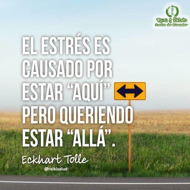 El estrés es causado por estar “AQUÍ” pero queriendo estar “ALLÁ”, Eckart Tolle.️ Feliz viaje de auto descubrimiento y despertar.Con toda la certeza que, si lo CREES, lo CREAS, compartimos desde Casa Reiki y Salud, un abrazo de luz, con la confianza de que Dios está con nosotros y somos uno con la conciencia universal.Casa Reiki y Salud, una caricia para el alma, ampliando el circulo de luz, promoviendo una vida de felicidad y bienestar.Gracias, gracias, gracias, Namaste, @dinopierini️ Comparte esta publicación con quien te vino a la mente cuando la leíste., Gracias, gracias gracias🌐 Página WEB: www.gReiki.com#despertar #reikimaracaibo #reikizulia #reikivenezuela #reikisalud #totalcoherencia #reikisalud #smile #bienestar #reiki #ikigai #sonrie