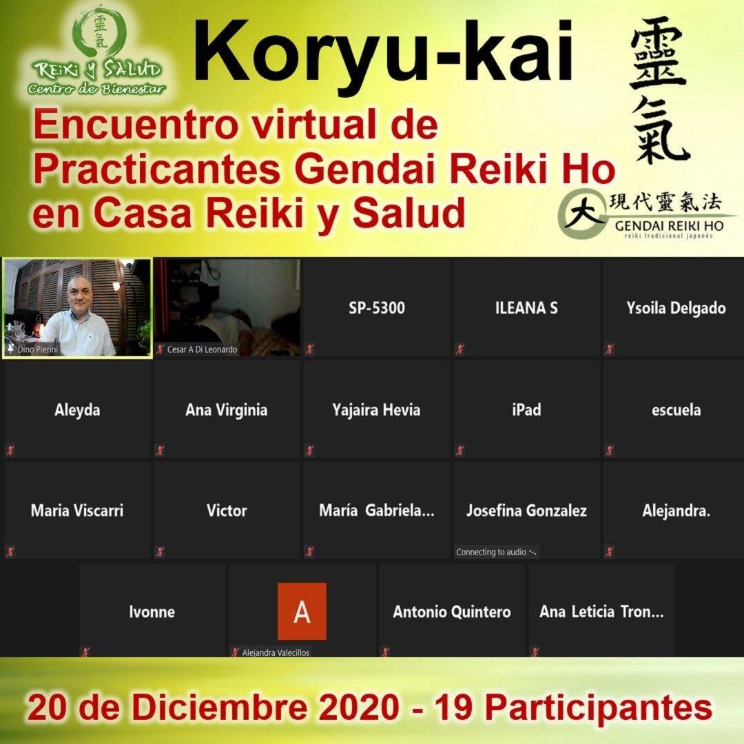 Con mucha alegría, comparto las fotos del último encuentro de practicantes e intercambio (Reiju Kai) de la escuela Gendai Reiki Ho en Casa Reiki Salud, celebrado el pasado domingo 20 de Diciembre del 2020 a través de la sala virtual de Casa Reiki y salud. Gracias a todos los que participaron, en tan especial encuentro, buscando expandir nuestra vibración energética y consolidar nuestro vínculo con la energía de Reiki, para sanar. A estos encuentros mensuales están invitados todos aquellos que quieran conectarse con el mundo de la energía para sanar, independientemente de sus escuelas y/o si aún no son practicantes de esta bella práctica.Esta es una tradición desde los inicios de Reiki Ho, donde los practicantes de la Usui Reiki Ryojo Gakkai, se reunían periódicamente, con el objetivo de expandir la vibración energética y consolidar nuestro vínculo con la energía Reiki. Aprovecho la oportunidad para compartir también, que estos encuentros se están publicando en el canal de Casa Reiki y Salud en Youtube. En este canal, estaremos publicando videos de los encuentros, prácticas de meditación, videos cortos con algunas técnicas y todo lo que nos permita seguir divulgando las prácticas de Casa Reiki y Salud y la escuela Gendai Reiki Ho. Te invito a buscar en Youtube, Casa Reiki y Salud, suscribirte a nuestro canal y contagiarte de la energía de bienestar si no pudiste estar de forma presencial. El próximo será en Enero del 2021.🌞 Otra forma más de ampliar el circulo de luz, permitiendo a todo aquel que lo desee, conectarse con los encuentros. Los invito a compartir tus sugerencias para reforzar y hacer crecer el canal y la página web. Gracias gracias gracias a todos los que nos han acompañado en este hermoso camino. Casa Reiki y Salud, una caricia para el alma, ampliando el circulo de luz, promoviendo una vida de salud y felicidad.Un abrazo de luz, Gracias, gracias, gracias, gassho. Námaste, @dinopierini#reiki #reikimaracaibo #reikivenezuela #sanación #salud #reikiusui #gendaireiki #gendaireikiho #usuireiki #usuireikiho #usuireikiryoho #reikigendai #mikaousui #reikisalud #totalcoherencia #koryukai #encuentrosreiki