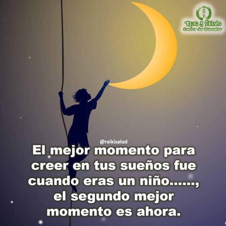 El mejor momento para creer en tus sueños fue cuando eras un niño……, el segundo mejor momento es ahora.️ Feliz viaje de auto descubrimiento y despertar.Con toda la certeza que, si lo CREES, lo CREAS, compartimos desde Casa Reiki y Salud, un abrazo de luz, con la confianza de que Dios está con nosotros y somos uno con la conciencia universal.Casa Reiki y Salud, una caricia para el alma, ampliando el circulo de luz, promoviendo una vida de felicidad y bienestar.Gracias, gracias, gracias, Namaste, @dinopierini️ Comparte esta publicación con quien te vino a la mente cuando la leíste., Gracias, gracias gracias🌐 Página WEB: www.gReiki.com#despertar #reikimaracaibo #reikizulia #reikivenezuela #reikisalud #totalcoherencia #reikisalud #smile #bienestar #reiki