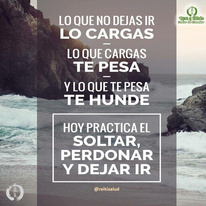 Lo que no dejar ir, lo CargasLo que cargas, Te PesaY lo que te pesa, Te HundeHoy practica el Soltar, Perdonar y Dejar Ir.Te invitamos también a hacer a tu manera un viaje para soltar todo aquello que te pesa del 2020, de manera de recibir un 2021 con mas energía y poder.️ Feliz viaje de autodescubrimiento y despertar.Con toda la certeza que, si lo CREES, lo CREAS, compartimos desde Casa Reiki y Salud, un abrazo de luz, con la confianza de que Dios está con nosotros y somos uno con la conciencia universal.Casa Reiki y Salud, una caricia para el alma, ampliando el circulo de luz, promoviendo una vida de felicidad y bienestar.Gracias, gracias, gracias, Namaste, @dinopierini️ Comparte esta publicación con quien te vino a la mente cuando la leíste., Gracias, gracias gracias🌐 Página WEB: www.gReiki.com#despertar #reikimaracaibo #reikizulia #reikivenezuela #reikisalud #totalcoherencia #reikisalud #smile #bienestar #reiki #ikigai #sonrie