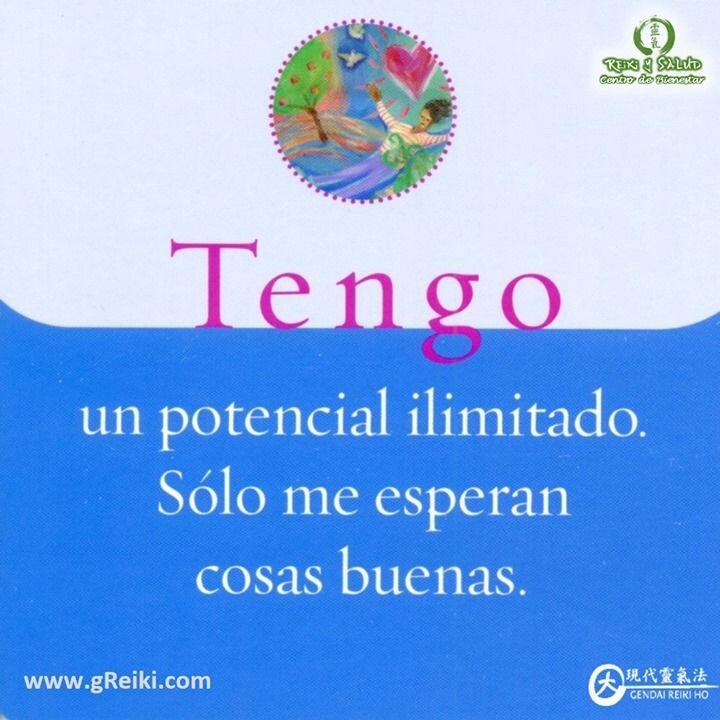 Tengo un potencial ilimitado, Sólo me esperan cosas buenas.️ Feliz viaje de auto descubrimiento y despertar.Con toda la certeza que, si lo CREES, lo CREAS, compartimos desde Casa Reiki y Salud, un abrazo de luz, con la confianza de que Dios está con nosotros y somos uno con la conciencia universal.Casa Reiki y Salud, una caricia para el alma, ampliando el circulo de luz, promoviendo una vida de felicidad y bienestar.Gracias, gracias, gracias, Namaste, @dinopierini️ Comparte esta publicación con quien te vino a la mente cuando la leíste., Gracias, gracias gracias🌐 Página WEB: www.gReiki.com#despertar #reikimaracaibo #reikizulia #reikivenezuela #reikisalud #totalcoherencia #reikisalud #smile #bienestar #reiki #ikigai #sonrie