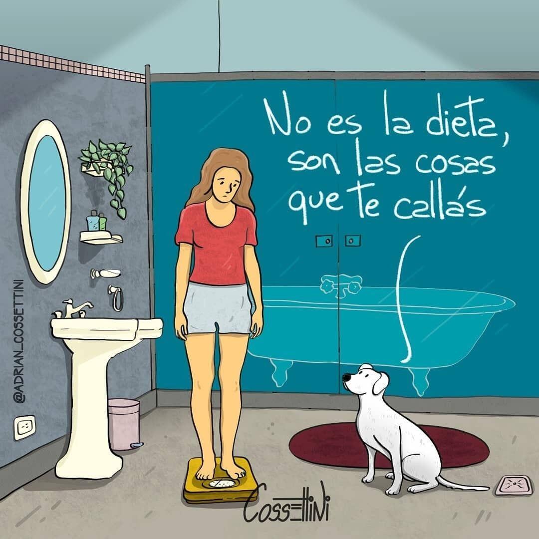 ️ Cuando callamos, cuando no nos atrevemos a decir las cosas, cuando nos guardamos opiniones, una especie de bola empieza a crecer muy adentro. Una bola invisible y pesada que nos angustia. Por eso, tratemos de hablar, conversemos. Es tiempo de no guardarse nada. Abramos la boca, digámonos cosas, digámonos todo, y sellemos los labios sólo con besos.️ Feliz viaje de autoescubrimiento y despertar.Gracias, Gracias, gracias a @adrian_cossettini por sus espectaculares publicaciones y reflexiones; y ustedes por acompañarme cada día, reciban feliz año, Námaste, @dinopierini#Anitaysuperrosabio Episodio 14#hablemos#callarpesa#perro#dibujo#nocallar