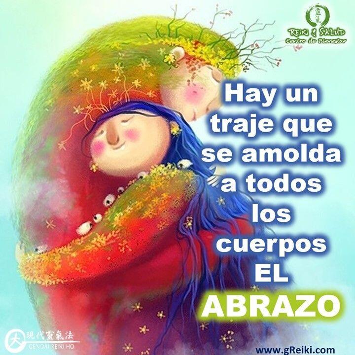 Hay un traje que se amolda a todos los cuerpos, EL ABRAZO. Abrazar, una caricia del alma.Hoy abraza a tus seres queridos, amigos o extraños, no importa a quien abraces, los beneficios para la salud van a ser los mismos.Abrazar es acariciar el alma de la otra persona y proporcionarle un refugio entre nuestros brazos. Un gesto pequeño pero repleto de sentimientos que cura y recompone a nivel emocional. Abrazar es hablar el lenguaje del corazón.Cada abrazo alberga diferentes intenciones, pero siempre lleva consigo el establecimiento de un lenguaje simbólico entre la persona que lo da y la que lo recibe. Un mensaje que todo el mundo percibe pero que solo ellos entienden: el lenguaje secreto del afecto. Pero lo importante no es solo recibir abrazos, sino también darlos, y pedirlos si es necesario.Abrazar es una maravillosa formar de dar amor a los que nos rodean, es acariciar el alma de quien tenemos cerca.Beneficios del abrazo:Disminución del estrés.Sensación de seguridad y protección.Ayuda a nuestra autoestima.Transmisión de energía y fortaleza.Mejora de las relaciones interpersonales.Promueve la sensación de tranquilidad.️Abraza también a la madre tierra, la naturaleza, nuestra Pachamama.️ Feliz viaje de auto descubrimiento y despertar.Desde Casa Reiki y Salud, compartimos con todos ustedes un abrazo de luz. Que la luz de reiki los acompañe siempre. Gracias, gracias, gracias, Námaste.Si entre tus propósitos del año está el empoderarte de tu energía de armonía y sanación, el curso del 7 de Febrero es para ti. Busca el enlace del perfil.Gracias, gracias, gracias, Namaste, @dinopierini️ Comparte esta publicación con quien te vino a la mente cuando la leíste., Gracias, gracias gracias#despertar #reikimaracaibo #reikizulia #reikivenezuela #reikisalud #totalcoherencia #reikisalud #smile #bienestar #reiki #shoden