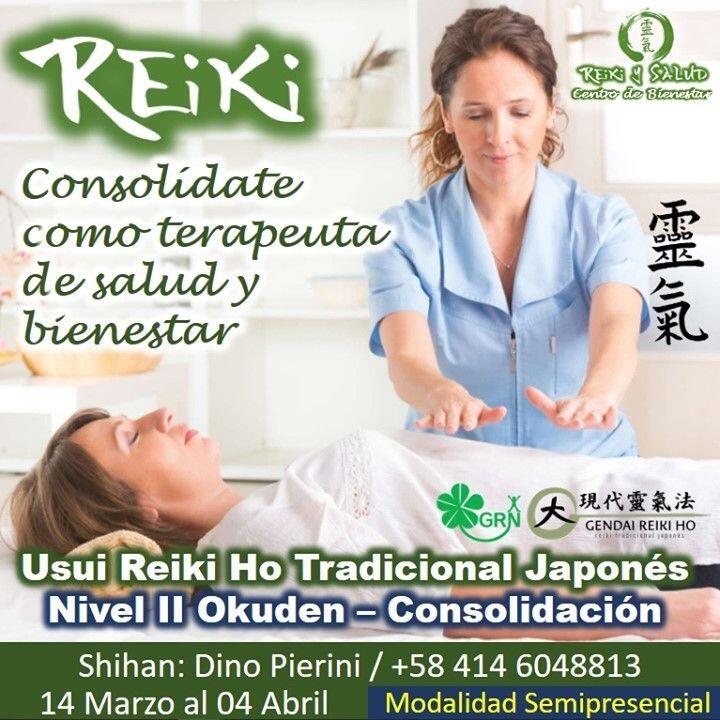 Te invito a consolidarse como practicante y/o terapeuta de salud y bienestar de la mano de la escuela japonesa Gendai Reiki Ho, en Casa Reiki y Salud.️ El próximo 14 de Marzo, se inicia nuevamente el curso de Usui Reiki Tradicional Japonés, Nivel II – OKUDEN – La Consolidación, de la escuela Gendai Reiki Ho, en Casa Reiki y Salud, en la modalidad SEMIPRESENCIAL.Dirigido a practicantes de la escuela Gendai Reiki Ho, con nivel Shoden (Nivel I), que quieran consolidarse como terapeutas y continuar el proceso de expansión de conciencia, mejorar la calidad, potenciar la capacidad de sanación a través del tiempo y espacio; y fortalecer el poder de canalización de la energía, utilizando nuevas técnicas y el uso de tres símbolos/kotodamas.Será una nueva jornada vivencial, y durante cinco encuentros; cuatro fines de semana días de forma virtual utilizando la plataforma ZOOM y un encuentro presencial, seguiremos promover nuestro balance y armonía, buscando fortalecer nuestro estado salud, abundancia y felicidad.Esquema de trabajo y horario: Cuatro (4) Domingos de 3 pm a 6:30 pm. Las clases serán dictadas a través de la plataforma Zoom y serán grabadas con acceso a las mismas por cinco días continuos, de manera de facilitar el acceso en caso de disponibilidad de tiempo o problemas de conexión ese día. Seguimiento durante la semana a todos los participantes vía Whatsaap. Un Encuentro Presencial para la iniciación y práctica, de forma personalizada, manteniendo un protocolo de solo un participante a la vez respectando el distanciamiento social y por su seguridad. La cita para este evento será coordinada individualmente y será realizada en la sede principal de Casa Reiki y Salud en Maracaibo.Se entrega material muy completo en formato digital y certificado en impreso con respaldo internacional.Escríbeme al +584146048813, síguenos en Instagram @reikisalud o visita nuestra página www.gReiki.com, para mas información.Gracias, Gracias, Gracias, un abrazo de luz, @dinopierini#reiki #reikimaracaibo #reikivenezuela #reikiusui #gendaireiki #gendaireikiho #sanación #salud #gendaireiki #okuden #reikiusuimaracaibo #cursosmaracaibo #maracaibo