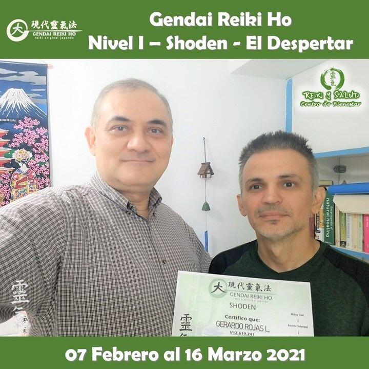 Agradecido y feliz, por el encuentro, experiencia, entrega, energía y sanación compartida en familia, durante el curso de Gendai Reiki Ho Nivel I (Shoden – El Despertar), dictado en el Casa Reiki y Salud, bajo la modalidad semipresencial, iniciado el 07 de Febrero que Gerardo termino el 16 de Marzo. Fue un nuevo y especial encuentro de almas, que decidimos iniciar este nuevo viaje de despertar, lleno de energía y alegría; confiando en la luz de Reiki. Comparto las fotos del encuentro de iniciación y consultoría/practica presencial realizado en Casa Reiki y Salud. Hoy agradezco a Gerardo por el encuentro.️Gracias a todos ustedes por el compartir, entrega, alegría y experiencia. Cinco semanas de crecimiento y autodescubrimiento para todos. Un abrazo de luz y gassho.Reiki Ho es una terapia holística natural cuyo objetivo es el restablecimiento del equilibrio y la armonía en nuestro ser, promoviendo la sanación física, mental y emocional.Casa Reiki y Salud, comparte las técnicas de la Gendai Reiki Healing Association de Japón, con el respaldo internacional de la Gendai Reiki Network. Cursos dictados por Dino Pierini (@DinoPierini), Shihan de la escuela Gendai Reiki Ho desde el año 2008 y miembro de la Gendai Reiki Healing Association en Japón.️ Casa Reiki y Salud, una caricia para el alma, ampliando el circulo de luz, promoviendo una vida de salud y felicidad.Gracias, Gracias, Gracias, Námaste, @dinopierini#reiki #reikimaracaibo #reikivenezuela #sanación #salud #metamedicina #bioneuroemocion #bioemocional #reikiusui #gendaireiki #gendaireikiho #shoden #okuden #mikaousui #gendaii #cursosmaracaibo #casagendaireiki #dinopierini #armonía #bienestar #paz #amor