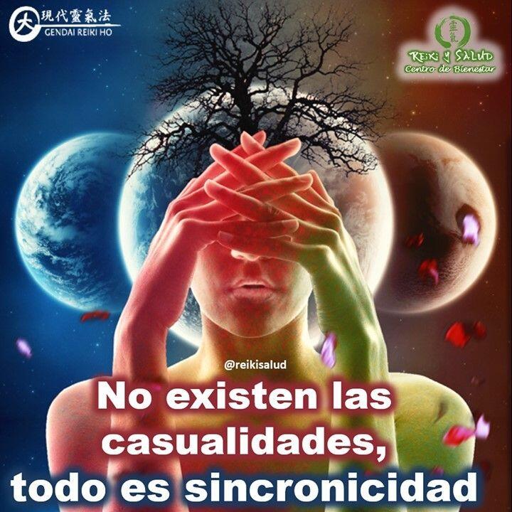 No existen las casualidades, todo es sincronicidad, Carl Jung.Seguro que alguna vez una canción, un libro o un anuncio publicitario o una publicación de @reikisalud, te han dado la respuesta a esas dudas que continuamente te estabas planteando; que ibas a llamar por teléfono a una persona y en ese mismo instante, es ella la que te llama; que has tenido un encuentro inesperado en un lugar que ni siquiera pensabas o que has encontrado a la persona exacta cuando la necesitabas apareciendo de la nada.La mayoría de nosotros hemos experimentado en alguna ocasión una coincidencia que parecía tan improbable que nos resulta mágica, como si existieran conexiones entre sucesos, personas o informaciones a través de hilos invisibles que tan sólo podemos vislumbrar por momentos. Esto no es casualidad, sino sincronicidad, uno de los aspectos más enigmáticos y sorprendentes de nuestro universo.Carl G. Jung quien acuñó el término de sincronicidad, refiriéndose a “la simultaneidad de dos sucesos vinculados por el sentido pero de manera no causal” como la unión de los acontecimientos interiores y exteriores de un modo que no se puede explicar pero que tiene cierto sentido para la persona que lo observa.Jung llegó a la conclusión de que hay una íntima conexión entre el individuo y su entorno, y que en determinados momentos ejerce una atracción que acaba creando circunstancias coincidentes.Una experiencia sincrónica suele venir a nuestras vidas cuando menos lo esperamos, pero en el momento exacto. Tan sólo hay que estar atentos, mientras mantenemos una actitud receptiva y de apertura, dejándonos llevar por nuestra intuición y nuestra sabiduría interior, nos abriremos a “la magia” que nos ofrece la experiencia de la sincronicidad.¿y Tú que piensas sobre la sincronicidad?Con toda la certeza que, si lo CREES, lo CREAS, compartimos desde Casa Reiki y Salud, un abrazo de luz.Gracias, gracias, gracias, Námaste, @dinopieriniSi te gusta la publicación Compártela, COMENTA, Gracias, gracias gracias#alma #bienestar #reiki #reikiusui #gendaireiki #amor #felicidad #abundancia #gratitud #consciencia #reikivenezuela #reikimaracaibo #reikizulia