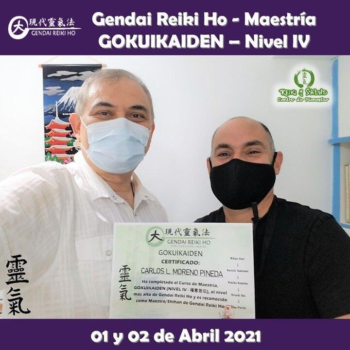 Hoy celebro la certificación de un nuevo maestro de Gendai Reiki Ho en Venezuela.Agradecido y feliz, con el Dr. Carlos Luis Moreno Pineda (@callomoreno), por permitirme acompañarlo en este viaje de evolución; por la experiencia, energía y sanación compartida, durante el curso de Gendai Reiki Ho Nivel IV (Gokuikaiden – Maestría), dictado en el Casa Reiki y Salud, los días 01 y 02 de Abril.Los maestros de Reiki Ho, son personas que viven en sí mismas el camino hacia la salud y la felicidad de Usui Sensei sensei, y de ese modo lo transmiten. Son personas que aman, practiquan Reiki Ho y transmiten su despertar a los demás de forma pura, transmitiendo las enseñanzas de la forma más más sencilla posible.Los maestros están para aprender y crecer juntos, somos compañeros de luz; y nuestra misión es continuar expandiendo el círculo de luz. Fue un nuevo y especial encuentro de almas, que decidimos continuar juntos este viaje de despertar, lleno de energía y alegría; confiando en la luz de Reiki. Comparto las fotos del encuentro de iniciación/sintonización y práctica realizado en Casa Reiki y Salud. Hoy agradezco a Carlos, por participar en el Reiju Kai de Gokuikaiden, gracias gracias gracias.Casa Reiki y Salud, comparte las técnicas de la Gendai Reiki Healing Association de Japón, con el respaldo internacional de la Gendai Reiki Network. Cursos dictados por Dino Pierini (@DinoPierini), Shihan de la escuela Gendai Reiki Ho desde el año 2008 y miembro de la Gendai Reiki Healing Association en Japón.️ Casa Reiki y Salud, una caricia para el alma, ampliando el circulo de luz, promoviendo una vida de salud y felicidad.Gracias, Gracias, Gracias, Námaste, @dinopierini#reiki #reikimaracaibo #reikivenezuela #sanación #salud #reikiusui #gendaireiki #gendaireikiho #usuireiki #usuireikiho #usuireikiryoho #reikigendai #mikaousui #reikisalud #totalcoherencia #koryukai #encuentrosreiki #gokuikaiden