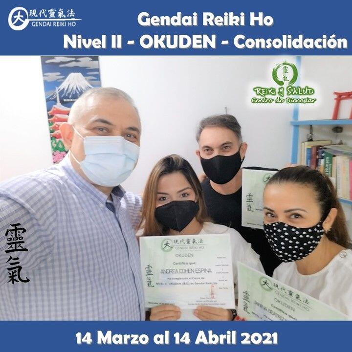 Agradecido y feliz, por el encuentro, experiencia, energía y sanación compartida el 12 Abril con Andrea, Janina y Eduardo, durante el Reiju Kai, en el cierre del curso Gendai Reiki Ho Nivel II (Okuden – La Consolidación), dictado en el Casa Reiki y Salud, iniciado el 14 de Marzo que para Andrea, Janina y Eduardo termino el 12 de Abril. Fue un nuevo y especial encuentro de almas, que decidimos continuar juntos este viaje de despertar, lleno de energía y alegría; confiando en la luz de Reiki. Comparto las fotos del encuentro de iniciación/sintonización y practica realizado en Casa Reiki y Salud. Andrea, Janina y Eduardo, gracias gracias gracias.️Gracias a todos los que participaron en este nuevo Gendai Reiki Ho Nivel II (Okuden), cinco semanas de crecimiento y autodescubrimiento para todos. Un abrazo de luz y gassho.Reiki Ho es una terapia holística natural cuyo objetivo es el restablecimiento del equilibrio y la armonía en nuestro ser, promoviendo la sanación física, mental y emocional.Para todos aquellos que quieran mejorar su capacidad de autosanación, te invitamos a un viaje de aprendizaje y despertar, a través del próximo Curso Gendai Reiki Ho, Nivel Shoden (Nivel I – El despertar) que se iniciará el 16 de Mayo del 2021. Visita nuestra página www.gReiki.com/Registro o utilizando el enlace de nuestro perfil.Casa Reiki y Salud, comparte las técnicas de la Gendai Reiki Healing Association de Japón, con el respaldo internacional de la Gendai Reiki Network. Cursos dictados por Dino Pierini (@DinoPierini), Shihan de la escuela Gendai Reiki Ho desde el año 2008 y miembro de la Gendai Reiki Healing Association en Japón.️ Casa Reiki y Salud, una caricia para el alma, ampliando el circulo de luz, promoviendo una vida de salud y felicidad.Gracias, Gracias, Gracias, Námaste, @dinopierini#reiki #reikimaracaibo #reikivenezuela #sanación #salud #reikiusui #gendaireiki #gendaireikiho #usuireiki #usuireikiho #usuireikiryoho #reikigendai #reikisalud #reijukai