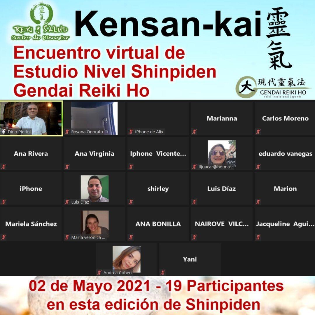 Con mucha alegría, comparto las fotos del último encuentro de estudio e intercambio con el grupo de practicantes y participantes del curo Gendai Reiki Ho nivel III, Shinpiden - Maestría Interior [Expansión y Trascendencia - Nivel III] de la escuela tradicional japonesa Gendai Reiki Ho, en Casa Reiki y Salud; celebrado el pasado domingo 02 de Mayo del 2021 a través de la sala virtual de Casa Reiki y salud. Gracias a las 19 almas, que participan el curso de maestría interior, buscando expandir nuestra vibración energética y consolidar nuestro vínculo con la energía de Reiki, para sanar.Este nivel tiene una importancia única en el desarrollo personal, se lo llama “Maestría Personal o Interna”. Se completa el aprendizaje de las técnicas de sanación y expansión de la conciencia que conforman el Sistema que se comparte en Japón. El Seminario de Shinpiden es una experiencia muy personal, que regocija el alma.Una Maestría Personal implica que comprendemos y que hemos desarrollado un gran dominio de nuestras facultades creativas, tomando responsabilidad sobre nuestras debilidades, reforzando la búsqueda y desarrollo consciente de nuestra misión de vida; y practicando con compromiso las técnica de Reiki Ho, para expandir nuestra consciencia, fortaleciendo nuestra conexión con nuestra esencia, purificando continuamente nuestro ser, de manera de vivir una vida en abundancia, vitalidad, salud y serenidad. Gracias gracias gracias a todos los que nos han acompañado en este hermoso camino. Casa Reiki y Salud, una caricia para el alma, ampliando el circulo de luz, promoviendo una vida de salud y felicidad.Un abrazo de luz, Gracias, gracias, gracias, gassho. Námaste, @dinopierini#reiki #reikimaracaibo #reikivenezuela #sanación #salud #reikiusui #gendaireiki #gendaireikiho #usuireiki #usuireikiho #usuireikiryoho #reikigendai #mikaousui #reikisalud #totalcoherencia #kensankai #encuentrosreiki