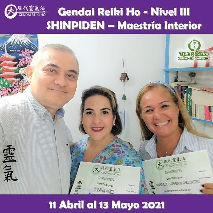 Agradecido y feliz, por el encuentro, experiencia, entrega, energía y sanación compartida en familia, durante el curso de Gendai Reiki Ho Nivel III (Shinpiden – Maestría Interior), dictado en el Casa Reiki y Salud, iniciado el 11 de Abril que Nairove y Yanira termino el 13 de Mayo 2021. Fue un nuevo y especial encuentro de almas, que decidimos continuar este nuevo viaje de despertar, lleno de energía y alegría; confiando en la luz de Reiki.Una Maestría Interior implica que comprendemos y que hemos desarrollado un buen dominio de nuestras facultades creativas, tomando responsabilidad sobre nuestras debilidades, reforzando la búsqueda y desarrollo consciente de nuestra misión de vida; y practicando con compromiso las técnica de Reiki Ho, para expandir nuestra consciencia, fortaleciendo nuestra conexión con nuestra esencia, purificando continuamente nuestro ser, de manera de vivir una vida en abundancia, vitalidad, salud y serenidad. Comparto las fotos del encuentro de iniciación/sintonización y práctica realizado en Casa Reiki y Salud. Hoy agradezco a Nairove y Yanira, gracias gracias gracias️Gracias a todos ustedes por el compartir, entrega, alegría y experiencia. Cinco semanas de crecimiento y autodescubrimiento para todos. Un abrazo de luz y gasshoCasa Reiki y Salud, comparte las técnicas de la Gendai Reiki Healing Association de Japón, con el respaldo internacional de la Gendai Reiki Network. Cursos dictados por Dino Pierini (@DinoPierini), Shihan de la escuela Gendai Reiki Ho desde el año 2008 y miembro de la Gendai Reiki Healing Association en Japón️ Casa Reiki y Salud, una caricia para el alma, ampliando el circulo de luz, promoviendo una vida de salud y felicidadGracias, Gracias, Gracias, Námaste, @dinopierini#reiki #reikimaracaibo #reikivenezuela #sanación #salud #reikiusui #gendaireiki #gendaireikiho #usuireiki #usuireikiho #usuireikiryoho #reikigendai #mikaousui #reikisalud #totalcoherencia #koryukai #encuentrosreiki