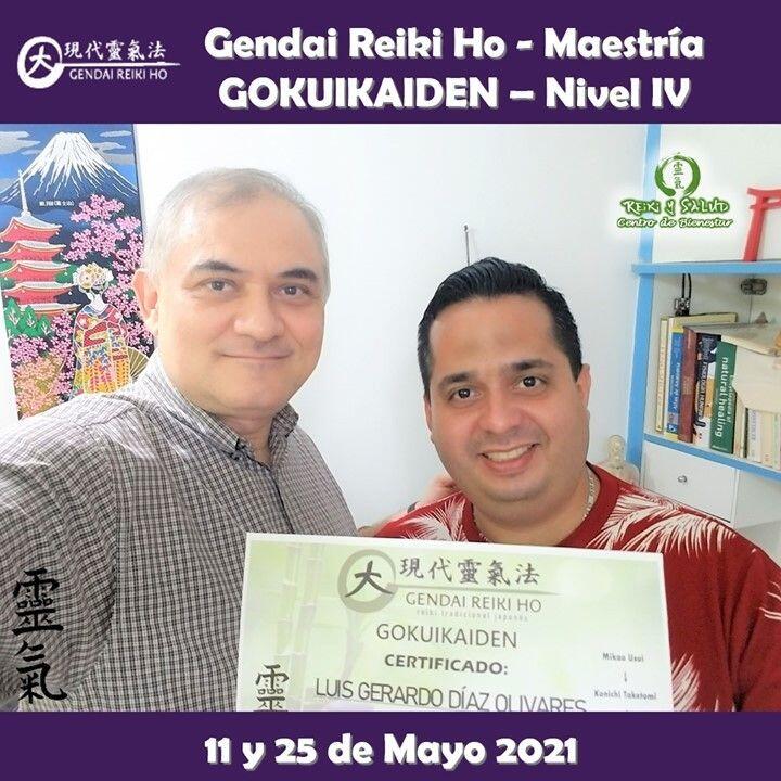 Hoy celebro la certificación de un nuevo Maestros/Shihan de Gendai Reiki Ho en Venezuela. Bienvenidos Shihan.Agradecido y feliz, con Luis Díaz, por permitirme acompañarlos en este viaje de evolución; por la experiencia, energía y sanación compartida, durante el curso de Gendai Reiki Ho Nivel IV (Gokuikaiden – Maestría), dictado en el Casa Reiki y Salud, los días 11 y 25 de Mayo.Los maestros de Reiki Ho, son personas que viven en sí mismas el camino hacia la salud y la felicidad de Usui Sensei sensei, y de ese modo lo transmiten. Son personas que aman, practican Reiki Ho y transmiten su despertar a los demás de forma pura, transmitiendo las enseñanzas de la forma más más sencilla posible.Los maestros están para aprender y crecer juntos, somos compañeros de luz; y nuestra misión es continuar expandiendo el círculo de luz. Fue un nuevo y especial encuentro de almas, que decidimos continuar juntos este viaje de despertar, lleno de energía y alegría; confiando en la luz de Reiki. Comparto las fotos del encuentro de iniciación/sintonización y práctica realizado en Casa Reiki y Salud. Gracias, Gracias, Gracias, por participar en el Reiju Kai de Gokuikaiden.Casa Reiki y Salud, comparte las técnicas de la Gendai Reiki Healing Association de Japón, con el respaldo internacional de la Gendai Reiki Network. Cursos dictados por Dino Pierini (@DinoPierini), Shihan de la escuela Gendai Reiki Ho desde el año 2008 y miembro de la Gendai Reiki Healing Association en Japón.️ Casa Reiki y Salud, una caricia para el alma, ampliando el circulo de luz, promoviendo una vida de salud y felicidad.Gracias, Gracias, Gracias, Námaste, @dinopierini#reiki #reikimaracaibo #reikivenezuela #sanación #salud #reikiusui #gendaireiki #gendaireikiho #usuireiki #usuireikiho #usuireikiryoho #reikigendai #mikaousui #reikisalud #totalcoherencia #koryukai #encuentrosreiki #gokuikaiden