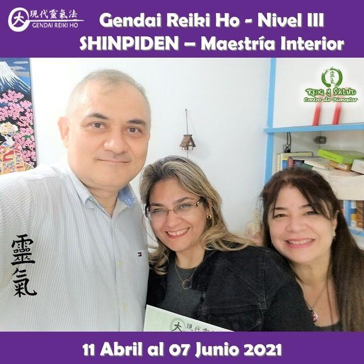 Agradecido y feliz, por el encuentro, experiencia, entrega, energía y sanación compartida en familia, durante el curso de Gendai Reiki Ho Nivel III (Shinpiden – Maestría Interior), dictado en el Casa Reiki y Salud, iniciado el 11 de Abril que para Sonja terminó el 07 de Junio 2021. Fue un nuevo y especial encuentro de almas, que decidimos continuar este nuevo viaje de despertar, lleno de energía y alegría; confiando en la luz de Reiki.Una Maestría Interior implica que comprendemos y que hemos desarrollado un buen dominio de nuestras facultades creativas, tomando responsabilidad sobre nuestras debilidades, reforzando la búsqueda y desarrollo consciente de nuestra misión de vida; y practicando con compromiso las técnica de Reiki Ho, para expandir nuestra consciencia, fortaleciendo nuestra conexión con nuestra esencia, purificando continuamente nuestro ser, de manera de vivir una vida en abundancia, vitalidad, salud y serenidad Comparto las fotos del encuentro de iniciación/sintonización y práctica realizado en Casa Reiki y Salud, gracias gracias gracias también a Jacqueline por acompañarnos en este Reikju Kai️Gracias a todos ustedes por el compartir, entrega, alegría y experiencia, durante estas semanas de crecimiento y autodescubrimiento para todos. Un abrazo de luz y gasshoCasa Reiki y Salud, comparte las técnicas de la Gendai Reiki Healing Association de Japón, con el respaldo internacional de la Gendai Reiki Network. Cursos dictados por Dino Pierini (@DinoPierini), Shihan de la escuela Gendai Reiki Ho desde el año 2008 y miembro de la Gendai Reiki Healing Association en Japón️ Casa Reiki y Salud, una caricia para el alma, ampliando el circulo de luz, promoviendo una vida de salud y felicidadGracias, Gracias, Gracias, Námaste, @dinopierini#reiki #reikimaracaibo #reikivenezuela #sanación #salud #reikiusui #gendaireiki #gendaireikiho #usuireiki #usuireikiho #usuireikiryoho #reikigendai #mikaousui #reikisalud #koryukai #encuentrosreiki