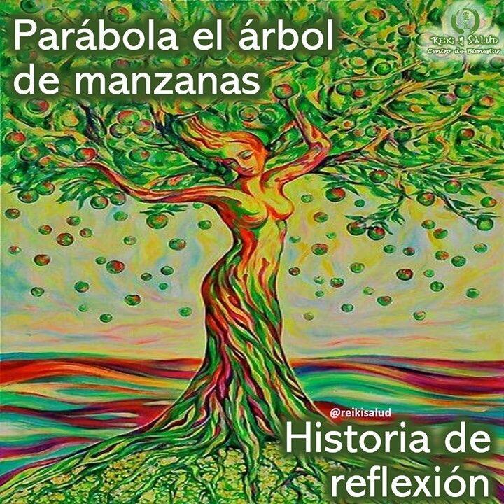 El árbol de manzanasExistió un árbol de manzanas donde un pequeño niño solía jugar. Él le tenía un gran amor, pues podía treparlo, le daba sombra y alimento. Con el paso del tiempo, el pequeño creció y nunca volvió a jugar alrededor del enorme árbol.Un día, el muchacho regresó y escuchó que el árbol le dijo:– Feliz de verte, juega conmigo.Pero el muchacho le respondió:– Ya no soy el mismo niño que solía jugar en el árbol. Ahora quiero juguetes y necesito dinero para comprarlos.– Dijo el árbol- No tengo dinero, pero puedes tomar mis manzanas y venderlas. De esta manera tendrás dinero para tus juguetes.El muchacho se sintió muy feliz, corto las manzanas, las vendió y obtuvo el dinero. El árbol estaba feliz.Pero el muchacho no volvió. Tiempo después, el muchacho ahora todo un hombre, regresó y el árbol se alegró de verlo. Le dijo:-¿Vienes a jugar conmigo?-No tengo tiempo para jugar, le contestó-Debo trabajar para mi familia, pues necesito una casa para mi esposa e hijos. ¿Podrías ayudarme?El árbol respondió:-No puedo darte una casa, pero puedes cortar mis ramas y construir una con mi madera.El hombre cortó todas las ramas del árbol y, a pesar del sacrificio, esto hizo feliz al árbol.Después de haber construido su casa, el hombre no volvió.Un cálido día de verano el hombre regresó y el árbol preguntó con alegría:-¿Jugarás conmigo?-No. Me estoy volviendo viejo. Quiero un bote para navegar y descansar. ¿Cómo podría tener uno?El árbol contestó:-Puedes usar mi tronco para que construyas uno y así puedas navegar y ser feliz.El hombre cortó el tronco y construyó su bote donde navegó por un largo tiempo.Después de muchos años, finalmente regresó con el árbol, le dijo:-Bienvenido, que feliz de verte de nuevo.El hombre respondió: Estoy un poco cansado, estoy viejo, solo necesito un lugar donde descansar.-El árbol dijo: sabes aún tengo mis raíces- Las viejas raíces de un árbol son el mejor lugar para recostarse y descansar, después de tantos años.El hombre se sentó junto a las raíces del árbol, y el árbol volvió a ser feliz.Feliz viaje de autodescubrimientogracias gracias gracias, Námaste, @dinopierini