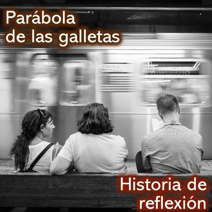 Una señora que debía viajar a una ciudad cercana llegó a la estación de tren, donde le informaron que este se retrasaría aproximadamente una hora.Molesta, la señora compró una revista, un paquete de galletas y una botella de agua. Busco una banca y se sentó a esperar.Mientras ojeaba la revista, un joven se sentó a su lado y comenzó a leer el periódico. Sin decir una sola palabra, estiró la mano, tomó el paquete de galletas, lo abrió y comenzó a comer. La señora se molestó; no quería ser grosera pero tampoco permitiría que un extraño se comiera su comida. Así que, con un gesto exagerado, tomó el paquete, sacó una galleta y se la comió mirando al joven con enojo. El joven, tranquilo, respondió tomando otra galleta, y sonriéndole a la señora, se la comió. La señora no podía creerlo. Furiosa, tomó otra galleta, y con visibles muestras de enojo, se la comió mirándolo fijamente.El diálogo de miradas de fastidio y sonrisas continuó entre galleta y galleta. La señora estaba cada vez más irritada y el joven cada vez más sonriente. Finalmente, ella notó que solo quedaba una galleta. Con paciencia, el joven tomo la galleta y la partió en dos. Con un gesto amable, le dio la mitad a su compañera de almuerzo.-¡Gracias! -respondió, arrebatándole la galleta al joven.Finalmente, el tren llegó a la estación. La señora se levantó furiosa y subió al vagón.Desde la ventana, vio que el joven continuaba sentado en el andén y pensó “Qué insolente y maleducado. ¡Qué será de nuestro mundo a cargo de esta generación tan grosera!”.De pronto sintió mucha sed por el disgusto. Abrió su bolso para sacar la botella de agua y se quedó estupefacta cuando encontró allí su paquete de galletas intacto. Todo este tiempo, ¡el joven le estuvo compartiendo sus galletas! Apenada, la señora quiso regresar para pedirle disculpas pero el tren ya había partido.Solo una reflexión:¿Cuántas veces tus prejuicios y decisiones apresuradas te hacen cometer errores y despreciar a los demás?¿Cuántas veces has juzgado y sentenciado a alguien, basado en ideas preconcebidas y alejadas de la realidad?Feliz viaje de autodescubrimientogracias gracias gracias, Námaste, @dinopierini