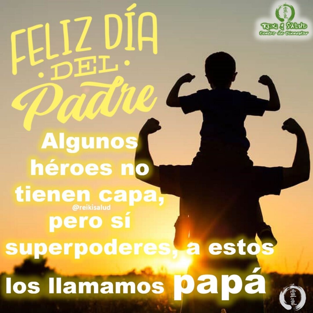 Felíz Día del Padre. Algunos héroes no tiene capa, pero si superpodéres. A estos los llamamos papá. Gracias papá, por tu protección, apoyo, dedicación, tu amor infinito, por mostrarme el camino, héroe por siempre.Papá, gracias por darme la vida y amarme tanto, Gracias papá, te amo En este día tan especial, un abrazo de luz y feliz día a todos los padres. Que dios los bendiga hoy y siempre.Gracias, Gracias, Gracias, Namaste, @dinopierini#espiritualidad #amor #felicidad #abundancia #meditacion #vida #paz #frases #love #luz #gratitud #crecimientopersonal #consciencia #alma #bienestar #inspiracion #despertar #louisehay #diadelpadre