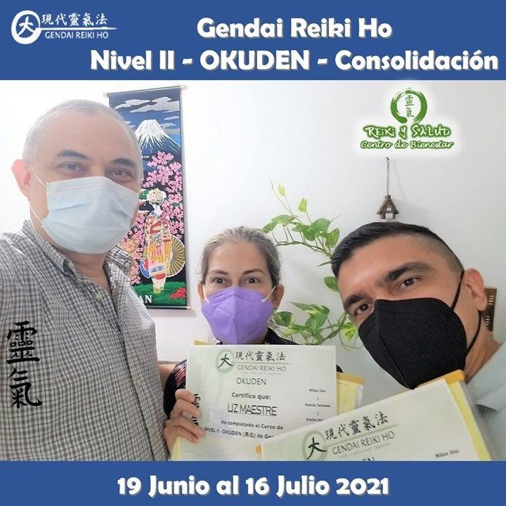 Agradecido y feliz, por el encuentro, experiencia, energía y sanación compartida el 16 Julio con Liz y Ricard, durante el Reiju Kai, en el cierre del curso Gendai Reiki Ho Nivel II (Okuden – La Consolidación), dictado en el Casa Reiki y Salud, iniciado el 19 de Junio que para Liz y Ricardo termino el 16 de Julio. Fue un nuevo y especial encuentro de almas, que decidimos continuar juntos este viaje de despertar, lleno de energía y alegría; confiando en la luz de Reiki. Comparto las fotos del encuentro de iniciación/sintonización y practica realizado en Casa Reiki y Salud. Gracias gracias gracias.️Gracias a todos los que participaron en este nuevo Gendai Reiki Ho Nivel II (Okuden), cinco semanas de crecimiento y autodescubrimiento para todos. Un abrazo de luz y gassho.Reiki Ho es una terapia holística natural cuyo objetivo es el restablecimiento del equilibrio y la armonía en nuestro ser, promoviendo la sanación física, mental y emocional.Para todos aquellos que quieran mejorar su capacidad de autosanación, te invitamos a un viaje de aprendizaje y despertar, a través del próximo Curso Gendai Reiki Ho, Nivel Shoden (Nivel I – El despertar) que se iniciará el 29 de Agosto del 2021. Visita nuestra página www.gReiki.com/Registro o utilizando el enlace de nuestro perfil.Casa Reiki y Salud, comparte las técnicas de la Gendai Reiki Healing Association de Japón, con el respaldo internacional de la Gendai Reiki Network. Cursos dictados por Dino Pierini (@DinoPierini), Shihan de la escuela Gendai Reiki Ho desde el año 2008 y miembro de la Gendai Reiki Healing Association en Japón.️ Casa Reiki y Salud, una caricia para el alma, ampliando el circulo de luz, promoviendo una vida de salud y felicidad.Gracias, Gracias, Gracias, Námaste, @dinopierini#reiki #reikimaracaibo #reikivenezuela #sanación #salud #reikiusui #gendaireiki #gendaireikiho #usuireiki #usuireikiho #usuireikiryoho #reikigendai #reikisalud #reijukai