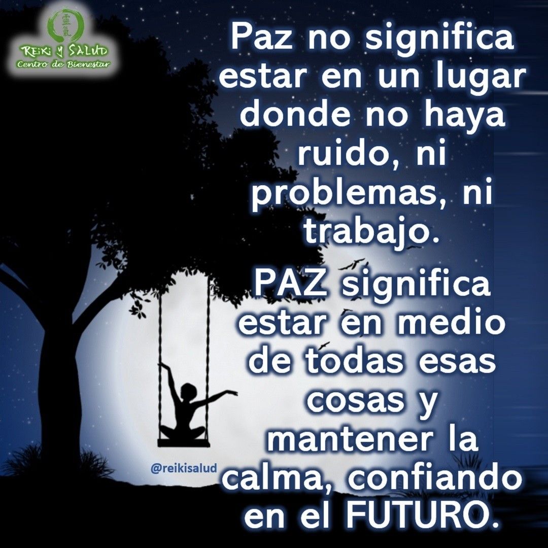 Paz no significa estar en un lugar donde no haya ruido, ni problemas, ni trabajo. PAZ significa estar en medio de todas esas cosas y mantener la calma, confiando en el FUTURO.¿Tu que piensas de esta declaración?️Feliz viaje de autodescubrimiento y despertarGracias, gracias, gracias, Namaste, @dinopierini#reiki #reikimaracaibo #reikivenezuela #reikiusui #paz #gratitud #reikisalud #reikizulia