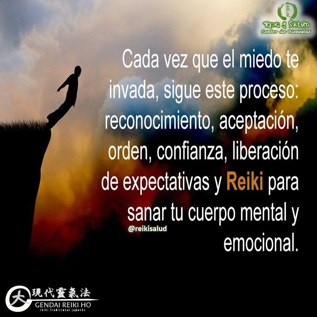 Cada vez que el miedo te invada, sigue este proceso: reconocimiento, aceptación, orden, confianza, liberación de expectativas y REIKI, para sanar tu cuerpo mental y emocional.️Feliz viaje de autodescubrimiento y despertar.Casa Gendai Reiki Ho, una caricia para el alma, ampliando el circulo de luz, promoviendo una vida de salud y felicidad.Gracias, gracias, gracias, Námaste, @dinopieriniSi te gusta la publicación Compártela, Etiqueta a Otros, Gracias, gracias gracias🌐Página WEB: www.gReiki.com#espiritualidad #amor #felicidad #abundancia #meditacion #vida #paz #love #luz #gratitud #crecimientopersonal #consciencia #bienestar #inspiracion #despertar #despertarespiritual #cursosreiki #tallerreiki #talleresenmaracaibo #cursosenmaracaibo