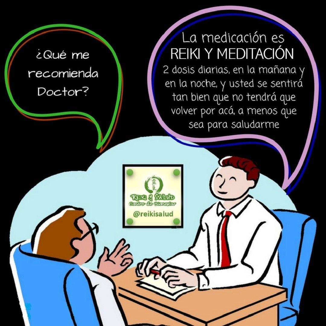 ¿Qué me recomienda Doctor? . La medicación es REIKI Y MEDITACIÓN2 dosis diarias en la mañana y en la noche y usted se sentirá tan bien que no tendrá que volver por acá a menos que sea para saludarme.La práctica de Reiki Ho y sus meditaciones, te ayudan a armonizar tu ser, en todos los planos, físico, mental, emocional; promoviendo a consecuencia de ponernos en orden, un estado ideal para sanarnos; permitiendo que la energía divina, nos de lo que más necesitemos.Gracias, gracias, gracias, que la luz de Reiki, nos acompañe siempre, Gassho, @dinopierini🌐 www.gReiki.com#espiritualidad #amor #vida #love #gratitud #consciencia #bienestar #reiki #mikaousui #abundancia #despertar #ikigai #reiki, #reikimaracaibo, #reikivenezuela, #sanación, #reikiusui, #gendaireiki, #gendaireikiho #usuireikiho