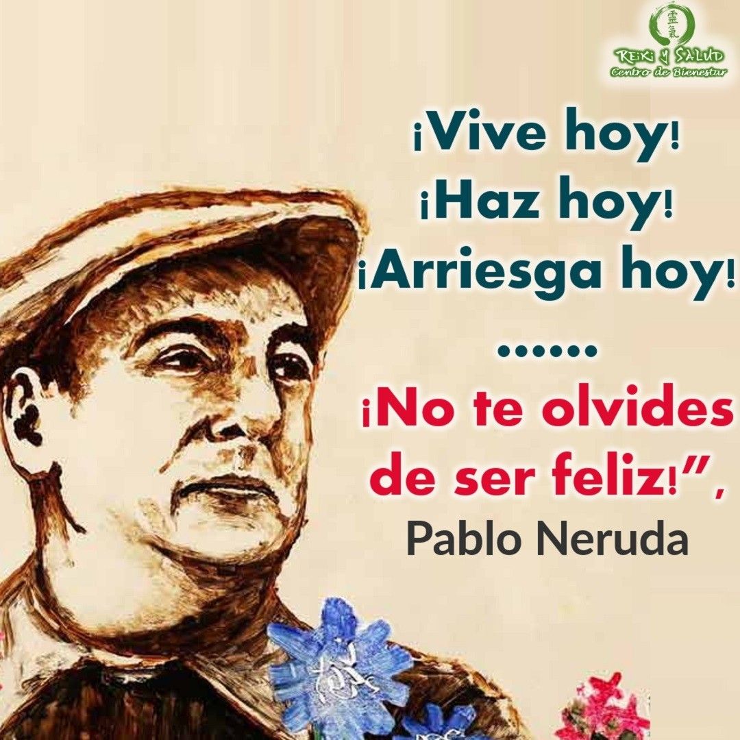 Vive el que viaja, el que lee, el que escucha música, el que haya encanto en sí mismo.Vive el que refuerza su amor propio y quien se deja ayudar.Vive quien transforma continuamente sus habito, recorriendo todos los días diferentes senderos, quien cambia la rutina, quien se arriesga a vestir un nuevo color y conversar con desconocidos.Vive quien se apasiona y experimenta nuevas emociones.Vive aquellos que rescatan el brillo en los ojos y alimentan sus corazones. Vive, que transforma su vida cuando está insatisfecho con su trabajo o su amor.Vive quien lo arriesga su seguridad por lo incierto para ir detrás de un sueño.Vive quien se permite al menos una vez en la vida huir de los consejos sensatos.¡Vive hoy! - ¡Haz hoy!¡Arriesga hoy!¡Vive apasionadamente!¡Recuerda, se feliz!”Basado en el poema de Pablo Neruda.Ahora si quieres leer el original:“Muere lentamente quien no viaja,quien no lee, quien no escucha música,quien no halla encanto en si mismo.Muere lentamente quien destruye su amor propio,quien no se deja ayudar.Muere lentamente quien se transforma en esclavo del habito, repitiendo todos los días los mismos senderos,quien no cambia de rutina,no se arriesga a vestir un nuevo coloro no conversa con desconocidos.Muere lentamente quien evita una pasiónY su remolino de emociones,Aquellas que rescatan el brillo en los ojosy los corazones decaídos.Muere lentamente quien no cambia de vida cuando está insatisfecho con su trabajo o su amor,Quien no arriesga lo seguro por lo inciertopara ir detrás de un sueño,quien no se permite al menos una vez en la vida huir de los consejos sensatos…¡Vive hoy! - ¡Haz hoy!¡Arriesga hoy!¡No te dejes morir lentamente!¡No te olvides de ser feliz!”― Pablo Neruda¿Cómo prefieres leerlo?Feliz viaje de despertar.Gracias, gracias, gracias, Gassho, @dinopierini🌐Página WEB: www.gReiki.com#espiritualidad #amor #felicidad #abundancia #meditacion #vida #paz #frases #love #luz #gratitud #crecimientopersonal #consciencia #alma #bienestar #inspiracion #despertar #louisehay #despertarespiritual #reikivenezuela #reikizulia #reikimaracaibo #reikisalud