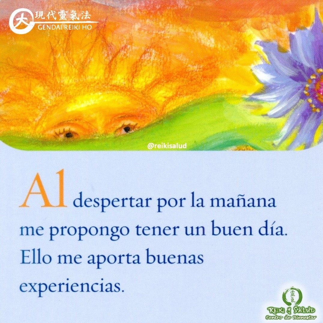 Al despertar por la mañana me propongo tener un buen día. Ello me aporta buenas experiencias.¿Qué pensamiento vinieron a ti, cuando leíste esta declaración?Feliz viaje de despertar.Casa Gendai Reiki Ho, una caricia para el alma, ampliando el circulo de luz, promoviendo una vida de salud y felicidad.Gracias, gracias, gracias, Gassho, @dinopierini🌐Página WEB: www.gReiki.com#espiritualidad #amor #felicidad #abundancia #meditacion #vida #paz #frases #love #luz #gratitud #crecimientopersonal #consciencia #alma #bienestar #inspiracion #despertar #louisehay #despertarespiritual #reikivenezuela #reikizulia #reikimaracaibo #reikisalud