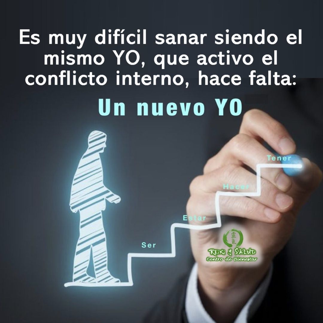 Es muy difícil sanar siendo el mismo YO, que activo el conflicto, hace falta: UN NUEVO YO.Un nuevo YO, que desplace su SER, para percibir la realidad desde una perspectiva diferente, de manera de percibir soluciones al conflicto.Un nuevo YO para procurar un desplazamiento de MAL-ESTAR actual, a un estado de BIEN-ESTAR. En este estado tu cuerpo hace lo que sabe hacer de forma perfecta, SANAR.Un nuevo YO que haga cosas diferentes. Promoviendo resultados diferentes, haciendo por supuesto cosas diferentes. Un nuevo YO, desapegado del TENER, porque brillamos es con la luz interior, despagándonos de lo exterior.¿Ya decidiste el rumbo de tu nuevo YO, para sanar?️ Feliz viaje de auto descubrimiento y despertar. 🌞 Para todos aquellos que quieran iniciar un viaje profundo de aprendizaje, despertar y sanación, los invitamos a contactarnos o registrarse en el próximo Curso Introductorio Sanando con Reiki que se iniciara el 12 de Diciembre y curso formal que inicia el 09 de Enero se dictará el Curso de Reiki Ryoho Nivel Shoden (Nivel I - El despertar). Visítanos en www.gReiki.com o a través del enlace en nuestro perfil.Casa Reiki y Salud, una caricia para el alma, ampliando el circulo de luz, promoviendo una vida de salud y felicidad.Gracias, gracias, gracias, Námaste, @dinopierini️ Comparte esta publicación con quien te vino a la mente cuando la leíste., Gracias, gracias gracias🌐 Página WEB: www.gReiki.com#amor #felicidad #abundancia #meditacion #vida #paz #frases #gratitud #consciencia #alma #bienestar #inspiracion #despertar #reikimaracaibo #reikizulia #reikivenezuela #reikisalud #totalcoherencia #reikisalud #smile