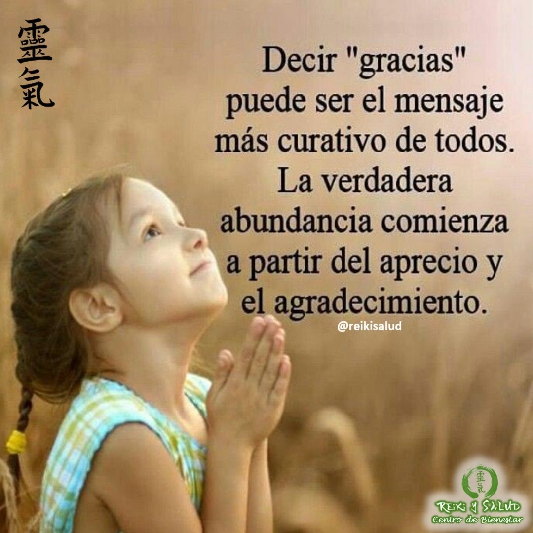 Decir “Gracias” puede ser el mensaje más curativo de todos. La verdadera abundancia comienza a partir del aprecio y el agradecimiento de todo lo que has atraído a tu vida.🌞 La gratitud es un acto que se traduce en acción cuando identificamos a esa dicha interior y la mantenemos con nosotros cada segundo de nuestra existencia.😀 Cierra los ojos y agradece en este momento, que estas leyendo el mensaje, por todas las cosas, por pequeña que creas tu que sean, que te han pasado el día de hoy o durante este año 2021. En casi todas las tradiciones y culturas, durante este mes, hay increíbles manifestaciones de gratitud especialmente por la cosecha, familia, crecimiento personal, logros y por el 2022.Permite que esa energía del agradecimiento, te cubra y cubra tu hogar, y desde allí permite brillar e iluminar el mundo.🌞Hoy como siempre agradezco a Dios, a mama y papá por darme la vida, mis hijos, mi esposa, familia, amigos y la madre tierra, por todas las bendiciones que mi familia y yo, hemos recibido y por todas las que recibiré. GRACIAS por todo lo que soy. GRACIAS por todo lo que tengo. GRACIAS por todo lo bueno que ahora fluye hacia mí. Desde Casa Reiki y Salud, les agradecemos, por acompañarlos en este primer año de vida, y por la hermosa familia de más de 38 Mil almas que hoy nos acompañan Además en agradecimiento a todas las bendiciones recibidas este año 2021, compartimos nuevamente con toda la comunidad el Curso gratuito On-Line,"Sanando con Reiki", con el respaldo de Casa Reiki y Salud, y la escuela tradicional japonesa Gendai Reiki Ho, ampliando el círculo de luz, dando a conocer esta fórmula para vivir una vida de salud y felicidad, programado para el 12 de Diciembre. Si deseas participar busca el enlace en el perfilGracias, gracias, gracias, Námaste, @DinoPierini🌐 Página WEB: www.gReiki.com#reikimaracaibo #reikizulia #reikivenezuela #reikisalud #totalcoherencia #reikisalud #smile #bienestar #reiki #gratitud #gracias #abundancia