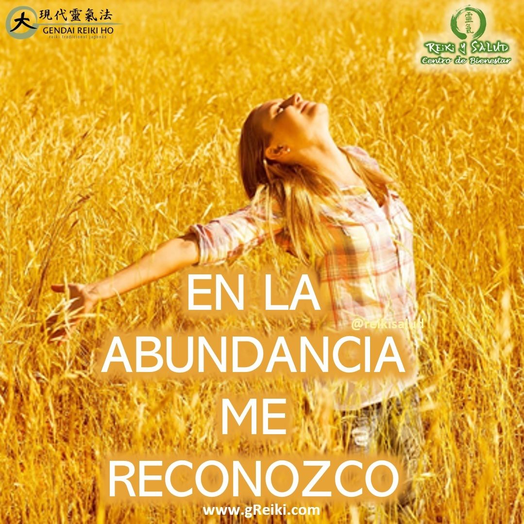 ️En la abundancia me reconozco. Descubre el poder que hay al agradecer y dar, y promueve tu abundancia.Muévete y promueve la abundancia. Recuerda que:🔆La mentalidad de abundancia te lleva a erradicar la mentalidad de escasez, ayuda a mejorar las relaciones, ser más positivos y vivir sin miedo. También mejora los resultados.🔆La mentalidad de abundancia permite aflorar una actitud de agradecimiento y consolidar tu fe.🔆La mentalidad de abundancia ayuda utilizar tus talentos para impactar el mundo de forma positiva.🔆La mentalidad de abundancia promueve en ti el compartir con otros y ayudar a otros. También potencia tus ingresos al máximo porque pierdes temor de cobrar lo justo para ti.Tareas recomendadas para promoverla:⚙Comienza a meditar, con las técnicas de meditación adecuadas a tu mente se abrirá a un mundo nuevo para ti. Aprendes técnicas útiles para la visualización y la manifestación de tus metas.⚙Aprende a Manifestar eso que tanto deseas y controlar los pensamientos negativos. Confía en tu futuro siempre. Practica los cinco principios de Reiki.⚙Cambia tus hábitos y lee frecuentemente sobre el tema de la abundancia. Te recomiendo el libro “Piense y Hágase Rico”, de Napoleón Hill y el libro y video de “El Secreto”.¡Avanza sin miedo hacia la abundancia!, porque lo mereces todo.Casa Reiki y Salud, una caricia para el alma, ampliando el circulo de luz, promoviendo una vida de salud y felicidad.Gracias, gracias, gracias, Gashho, @dinopierini️ Comparte esta publicación con quien te vino a la mente cuando la leíste., Gracias, gracias gracias🌐 Página WEB: www.gReiki.com#amor #felicidad #abundancia #meditacion #vida #paz #frases #gratitud #consciencia #alma #bienestar #inspiracion #despertar #reikimaracaibo #reikizulia #reikivenezuela #reikisalud #totalcoherencia #reikisalud #smile #sonreir