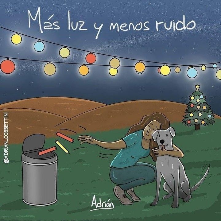 Me parece importante aclarar que al decir más luz, me refiero a más empatía, más solidaridad, más amor y no a “más luces” de las que contribuyen a la contaminación de nuestro querido planeta.Evitemos el uso de pirotecnia en éstas fiestas. Evitemos quemaduras y accidentes. Evitemos incendios.¿Para qué provocar miedo a niñ@s, a personas con autismo o con capacidades diferentes?. ¿Para qué molestar a ancianos y enfermos?.¿Para qué lastimar nuestras mascotas?Podemos festejar con un brindis, con abrazos, mucha risa y buena música.️ Feliz viaje de auto descubrimiento y despertar.Gracias, Gracias, gracias a @adrian_cossettini por sus espectaculares publicaciones y reflexiones; y ustedes por acompañarme cada día, Gassho, @dinopierini#navidad#pirotecniacero#fiestas#añonuevo#menosruido#reikisalud