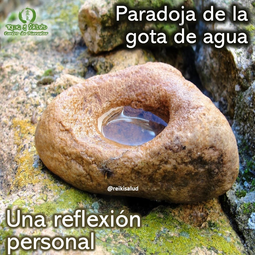 Una gota de agua perfora a la roca, no por su fuerza, sino por su constancia.El agua es fluida, blanda y flexible, pero el agua desgastará la roca, que es rígida y no es flexible. Como regla, todo lo que sea fluido, suave y flexible superará todo aquello que sea rígido e inflexible.Esta es otra paradoja: lo que es suave es también fuerte.¿Y Tu, que piensas de ti?️ Feliz viaje de auto descubrimiento y despertar.Con toda la certeza que, si lo CREES, lo CREAS, compartimos desde Casa Reiki y Salud, un abrazo de luz, con la confianza de que Dios está con nosotros y somos uno con la conciencia universal.Casa Reiki y Salud, una caricia para el alma, ampliando el circulo de luz, promoviendo una vida de felicidad y bienestar.Gracias, gracias, gracias, Namaste, @dinopierini️ Comparte esta publicación con quien te vino a la mente cuando la leíste., Gracias, gracias gracias🌐 Página WEB: www.gReiki.com#despertar #reikimaracaibo #reikizulia #reikivenezuela #reikisalud #totalcoherencia #reikisalud #smile #bienestar #reiki