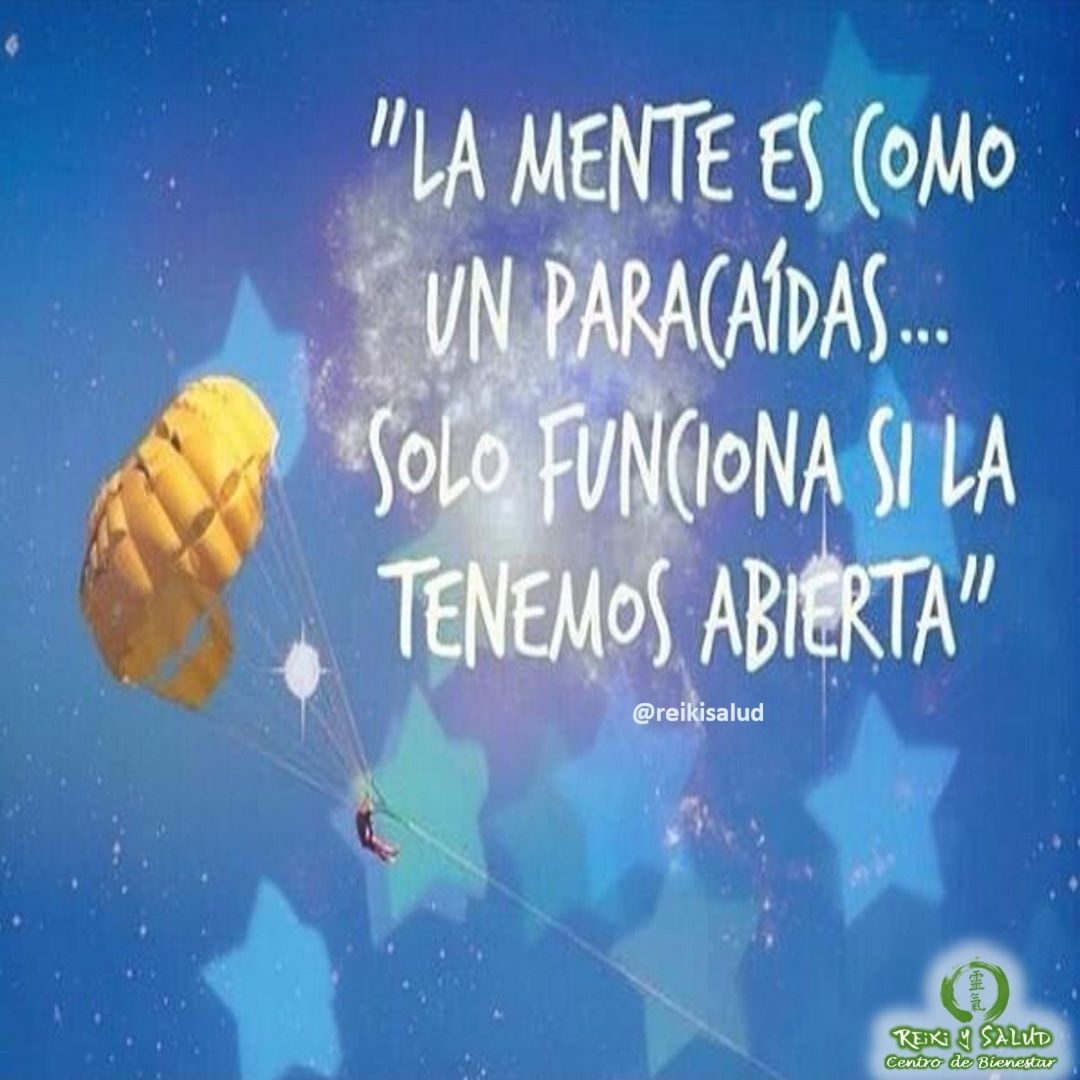 “La mente es como un paracaídas…… Solo funciona si la tenemos abierta”, Albert Einstein.Quiero compartir algunas recomendaciones para abrir nuestra mente:Practicar la escucha: nos provee de otros puntos de vista sobre la vida que nos pueden aportar otra perspectiva de ciertos aspectos de nuestro mundo.Cuestionar las cosas y a nosotros mismos: Es necesario que, de vez en cuando, reflexionemos y cuestionemos nuestras propias decisiones, creencias y costumbres, así como la información que nos llega del exterior.Salir de la zona de confort: Una buena manera es ir realizando pequeños cambios y acciones que nos ayuden a mover nuestras energía, pronto verás que se producirán mas cambios, siempre para mejor.No tener miedo a ser diferente. Te invito a cuestionar desde la armonía, las costumbre y comportamientos heredados, eliminando el miedo a ser diferentes al resto, así como quitar importancia a aquello que el resto de personas pueda pensar de nosotros.No temer las equivocaciones. Equivocarnos nos concede la oportunidad de aprender de nuestros errores, y estas lecciones nos ayudarán a desarrollarnos y crecer como personas más completas.Abrirnos a lo que nos rodea: El mundo que nos rodea, las personas, las cosas, la naturaleza, pueden servirnos de estímulo e inspiración para cualquier ámbito de nuestra vida.Que podemos ganar:Capacidad para disfrutar al máximo de la vida.Mayor productividad y excelencia en el trabajo.Capacidad para asumir los cambios y llevarlos a cabo satisfactoriamente.Mejorar la calidad de nuestras relaciones.Estar atento a nuevas oportunidades.Capacidad para resolver los problemas más fácilmente️ Feliz viaje de auto descubrimiento y despertar.Gracias, gracias, gracias, que la luz de Reiki, nos acompañe siempre, Gassho, @DinoPierini🌐 Página WEB: www.gReiki.com#despertar #reikimaracaibo #reikizulia #reikivenezuela #reikisalud #totalcoherencia #reikisalud #smile #bienestar #reiki