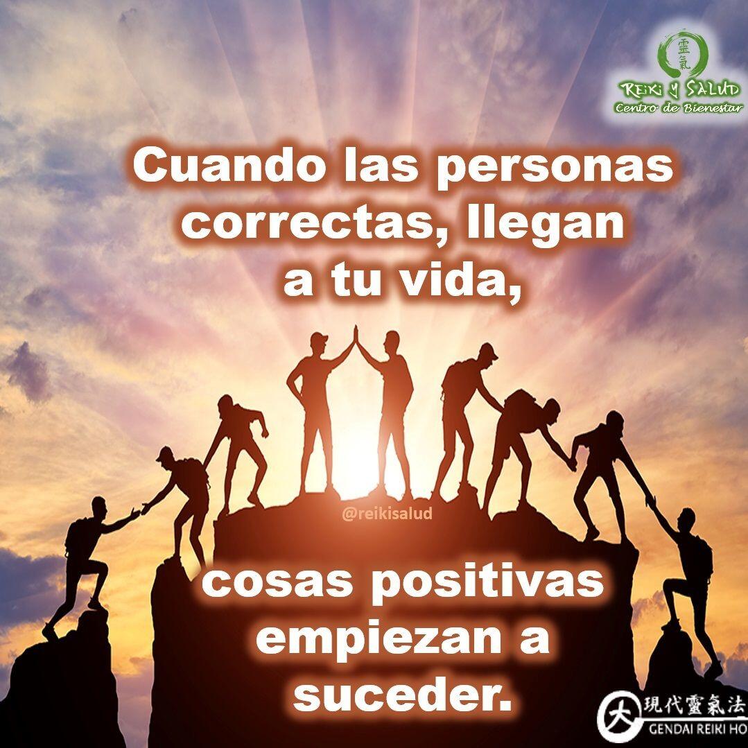 Cuando las personas correctas, llegan a tu vida, cosas positivas empiezan a suceder.Las situaciones y personas que atraemos son el reflejo de lo que necesitamos. Cuando estamos vibrando en armonía con el Universo, estaremos alineados con la abundancia y prosperidad, comenzando a atraer nuevas situaciones y personas que nos ayudarán en nuestro camino. Si tu vibración cambia, atraerás personas, situaciones y cosas alineadas a esa vibración y ese cambio.El autocononocimiento personal es clave para atraer a nuestra vida a las personas adecuadas. No siempre es nuestro consiente, muchas veces es nuestra alma, quienes las atrae para ayudarnos con el aprendizaje pendiente y así trascender.Toma conciencia que al cambiar tu vibración no solo se alejarán situaciones que no vibran contigo sino también personas. Nadie se cruza en tu vida por azar, las personas entran en tu vida, por una razón, por una estación o por una vida entera.Quiero invitarte a mejorar tu conexión con la energía de la más alta vibración, de la más alta dimensión, de la energía más pura del universo; permitiendo que la energía de la creación, nos de lo que más necesitemos, promoviendo en nuestras vidas, salud y felicidad.Contáctame al privado o vía whatsap/telegram al +58 414 6048813, si tienes alguna inquietud, deseas aprender Reiki o para agendar una terapia de salud y bienestar en nuestro centro terapéutico, Casa Reiki y Salud, en Maracaibo.Casa Reiki y Salud, una caricia para el alma, ampliando el circulo de luz, promoviendo una vida de felicidad y bienestar.Gracias, gracias, gracias, Námaste, @dinopieriniSi te gusta la publicación Compártela, Etiqueta a Otros, Gracias, gracias gracias🌐 Página WEB: www.gReiki.com#despertar #reikimaracaibo #reikizulia #reikivenezuela #reikisalud #totalcoherencia #reikisalud #smile #bienestar #reiki