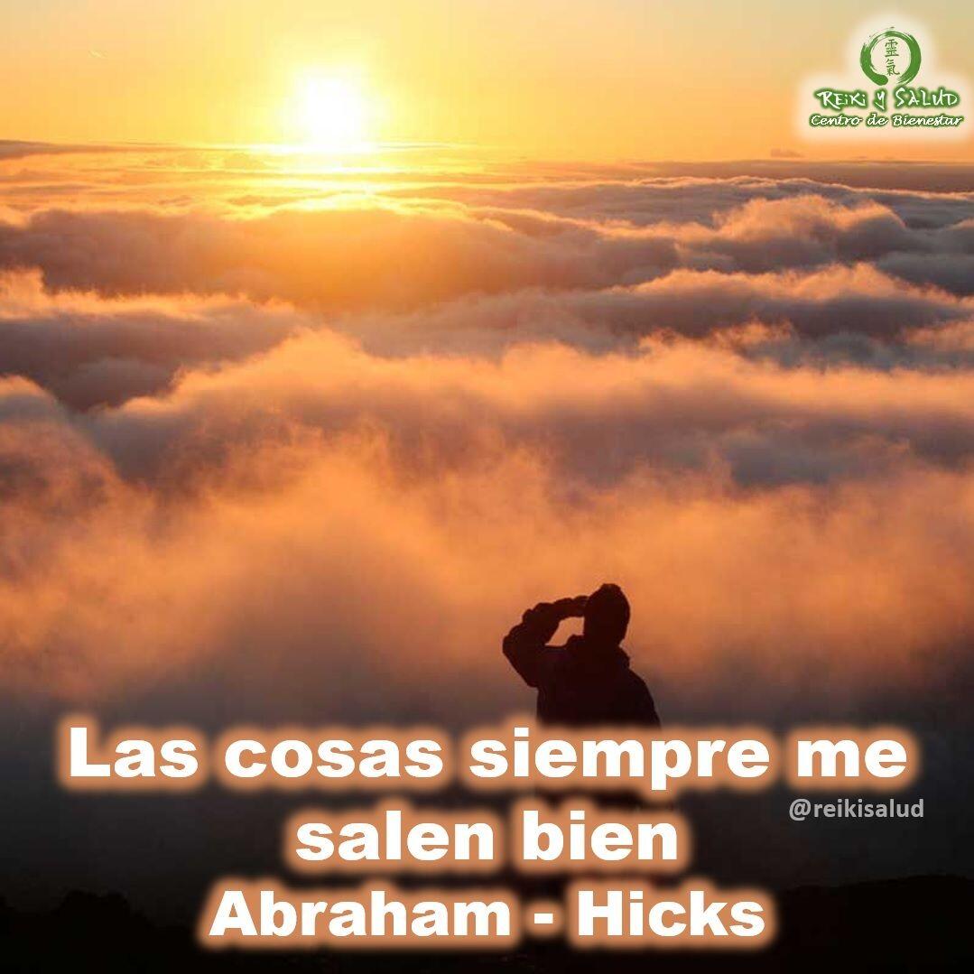 "Las cosas siempre me salen bien", Abraham - Hicks.Una afirmación maravillosa que te invito a incorporarla en tus meditaciones del maestro Abraham, canalizadas a través de Esther Hicks.Exitoso y feliz viaje, que la luz de Reiki, nos acompañe siempre.Con toda la certeza que, si lo CREES, lo CREAS, compartimos desde Casa Reiki y Salud, un abrazo de luz, con la confianza de que Dios está con nosotros y somos uno con la conciencia universal.Casa Reiki y Salud, una caricia para el alma, ampliando el circulo de luz, promoviendo una vida de felicidad y bienestar.Gracias, gracias, gracias, Gassho, @dinopieriniSi te gusta la publicación Compártela, COMENTA, Gracias, gracias gracias🌐Página WEB: www.gReiki.com#amor #felicidad #abundancia #gratitud #crecimientopersonal #consciencia #alma #bienestar #inspiracion #despertar #despertarespiritual #reikimaracaibo #reikizulia #reikivenezuela #saludybienestar #reikisalud