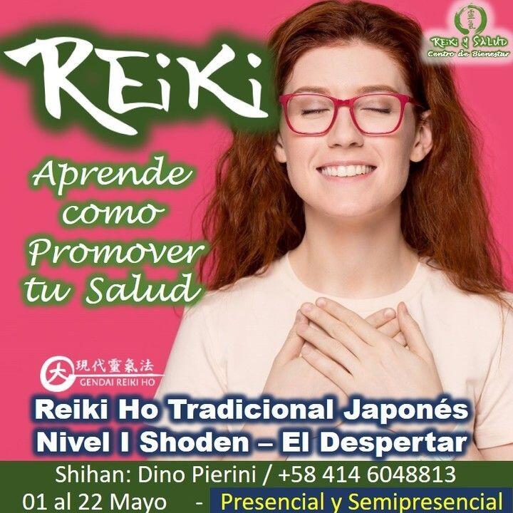 ¿Quieres promover tu salud y bienestar?Con alegría quiero invitarte a iniciar el año 2022, empoderándote de tu energía de salud y promover tu bienestar, aprendiendo Usui Reiki Ryoho, con la escuela tradicional japonesa Gendai Reiki Ho, en Casa Reiki y Salud, dando a conocer esta fórmula para vivir una vida de salud y felicidad. El próximo 01 de Mayo 2022, en las modalidades PRESENCIAL y SEMIPRESENCIAL, comenzaremos el Curso de Reiki Ryoho Nivel Shoden (Nivel I - El despertar) y durante cinco encuentros aprenderemos a revitalizar nuestra capacidad de sanar y alcanzar la paz y plenitud.🌞 Reiki Ho es una terapia holística natural cuyo objetivo es el restablecimiento del equilibrio y la armonía en nuestro ser, promoviendo la sanación física, mental y emocional. Serán jornadas vivenciales, donde revitalizaremos nuestra capacidad de sanación, aprenderemos las prácticas de meditación/autopurificación; canalizar conscientemente energía sanadora de forma presencial y a la distancia, canalizar energía sanadora a animales, plantas, lugares y cosas e integrar las prácticas en nuestro día a día.Casa Reiki y Salud, comparte las técnicas de la Gendai Reiki Healing Association de Japón, con el respaldo internacional de la Gendai Reiki Network. Cursos dictados por Dino Pierini (@DinoPierini), Shihan de la escuela Gendai Reiki Ho desde el 2008 y miembro de la Gendai Reiki Healing Association en Japón.Condiciones del Curso (Mínimo 19 Horas de formación)Cuatro Clases PRESENCIALES o VIRTUALES vía Zoom, Domingos 3pm a 7:00 pm, grabadas y compartidas por una semana. (16 Horas)Clase Presencial Especial, para las Iniciaciones/Sintonización y practica, manteniendo el protocolo de bioseguridad. (3 horas)El curso tiene una inversión de 60 US, El curso incluye certificado y manuales impresos con RESPALDO INTERNACIONAL de Japón. Si estas interesado, te invito a registrarte en la página www.gReiki.com en la sección de Calendario de Cursos y Eventos. CUPOS LIMITADOS.Gracias, Gracias, Gracias, un abrazo de luz, Namaste, @DinoPierini#cursosmaracaibo #reiki #reikimaracaibo #reikivenezuela #gendaireikiho #shoden #reikiusui #paz #gratitud #reikisalud