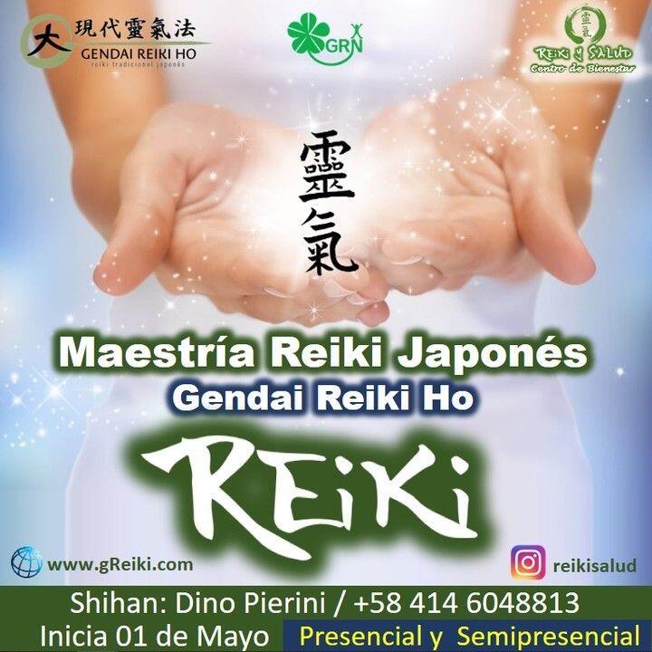 AUN ESTAS A TIEMPO. Con alegría quiero invitarte a que en este año 2022, te empoderes de tu energía de salud y promover así tu bienestar, aprendiendo Usui Reiki Ryoho, con la escuela tradicional japonesa Gendai Reiki Ho, en Casa Reiki y Salud. Maestría y cursos se dictan en forma continua, en la modalidad SEMIPRESENCIAL, Maracaibo/Venezuela.😀El 01 de Mayo se inicia un nuevo ciclo formal del programa de formación con el sistema japonés, que te llevará a la MAESTRÍA Interior o Maestría Docente de esta hermosa practica, con el aval internacional de la Gendai Reiki Network en Japón.🌞Cada Curso tiene el mismo formato, cinco encuentros presenciales; o cuatro de forma virtual vía ZOOM y uno presencial en la ciudad de Maracaibo para la iniciación/sintonización y práctica/consultoría.🌞 Reiki Ho es una terapia holística natural cuyo objetivo es el restablecimiento del equilibrio y la armonía en nuestro ser, promoviendo la sanación física, mental y emocional. Son jornadas vivenciales, donde revitalizaremos nuestra capacidad de sanación, aprenderemos las prácticas de meditación/autopurificación; y canalizar conscientemente energía sanadora de forma presencial y a la distancia, integrando las practicas en nuestro día a día.Casa Reiki y Salud, comparte las técnicas de la Gendai Reiki Healing Association de Japón, con el respaldo internacional de la Gendai Reiki Network. Cursos dictados por Dino Pierini (@DinoPierini), Shihan de la escuela Gendai Reiki Ho desde el año 2008 y miembro de la Gendai Reiki Healing Association en Japón.Los cursos incluyen certificado y manuales IMPRESOS con RESPALDO INTERNACIONAL. Si estas interesado, te invito a contactarme al +58 414 6048813 o utilizando el enlace del perfil: www.gReiki.com/calendarGracias, Gracias, Gracias, un abrazo de luz, Gassho, @dinopierini 🌐 www.gReiki.com#cursosmaracaibo #talleresmaracaibo #reiki #reikimaracaibo #reikivenezuela #gendaireikiho #shoden #reikisalud #reikizulia