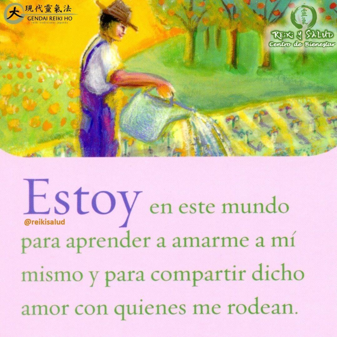 Estoy en este mundo para aprender a amarme a mí mismo y para compartir dicho amor con quienes me rodean, Louise Hay.Te invito a incorporar esta afirmación en tus meditaciones diarias si consideras que necesitas reforzar lo que expresa esta declaración.🌞Una forma de comenzar a cambiar tu patrón de pensamiento, es reeducando tus afirmaciones diarias. El secreto para que tus afirmaciones funcionen rápida y sistemáticamente es preparar una atmósfera para que florezcan.😀Cuando más elijas tener pensamientos que te hagan sentir bien, con mayor rapidez funcionarán las afirmaciones.¿ Qué pensamiento Vinieron a ti, Cuando Leíste Está declaración?¿Tus pensamientos te apoyaron en la declaración o te sabotearon los pensamientos de abundancia?Feliz Viaje De Despertar.Casa Gendai Reiki Ho, Una Caricia Para El Alma, Ampliando El Circulo De Luz, Promoviendo Una Vida De Salud Y Felicidad.Gracias, Gracias, Gracias, Gassho,@dinopieriniWEB 🌐Pagina: Www.GReiki.Com#Espiritualidad #Amor #Felicidad #Abundancia #Meditacion #Vida #Paz #Frases #Love #Luz #Gratitud #Crecimientopersonal #Consciencia #Alma #Bienestar #Inspiracion #Despertar #Louisehay #Despertarespiritual #Reikivenezuela # reikizulia #reikimaracaibo #reikisalud