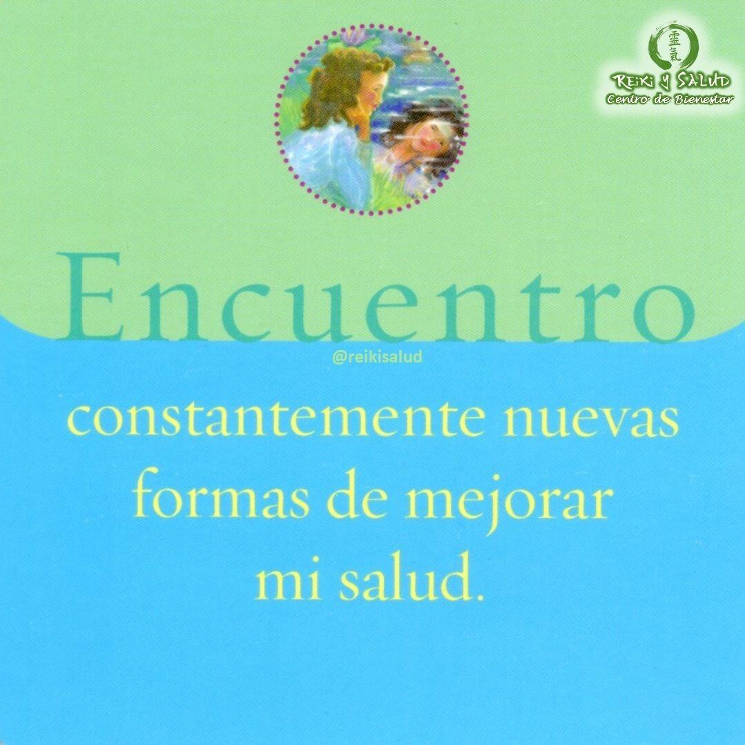 Encuentro constantemente nuevas formas de mejorar mi salud.Te invito a incorporar esta afirmación en tus meditaciones diarias si consideras que necesitas reforzar lo que expresa esta declaración.🌞Una forma de comenzar a cambiar tu patrón de pensamiento, es reeducando tus afirmaciones diarias. El secreto para que tus afirmaciones funcionen rápida y sistemáticamente es preparar una atmósfera para que florezcan.😀Cuando más elijas tener pensamientos que te hagan sentir bien, con mayor rapidez funcionarán las afirmaciones.¿ Qué pensamiento Vinieron a ti, Cuando Leíste Está declaración?¿Tus pensamientos te apoyaron en la declaración o te sabotearon los pensamientos de abundancia?Feliz Viaje De Despertar.Casa Gendai Reiki Ho, Una Caricia Para El Alma, Ampliando El Circulo De Luz, Promoviendo Una Vida De Salud Y Felicidad.Gracias, Gracias, Gracias, Gassho,@dinopieriniWEB 🌐Pagina: Www.GReiki.Com#Espiritualidad #Amor #Felicidad #Abundancia #Meditacion #Vida #Paz #Frases #Love #Luz #Gratitud #Crecimientopersonal #Consciencia #Alma #Bienestar #Inspiracion #Despertar #Louisehay #Despertarespiritual #Reikivenezuela # reikizulia #reikimaracaibo #reikisalud