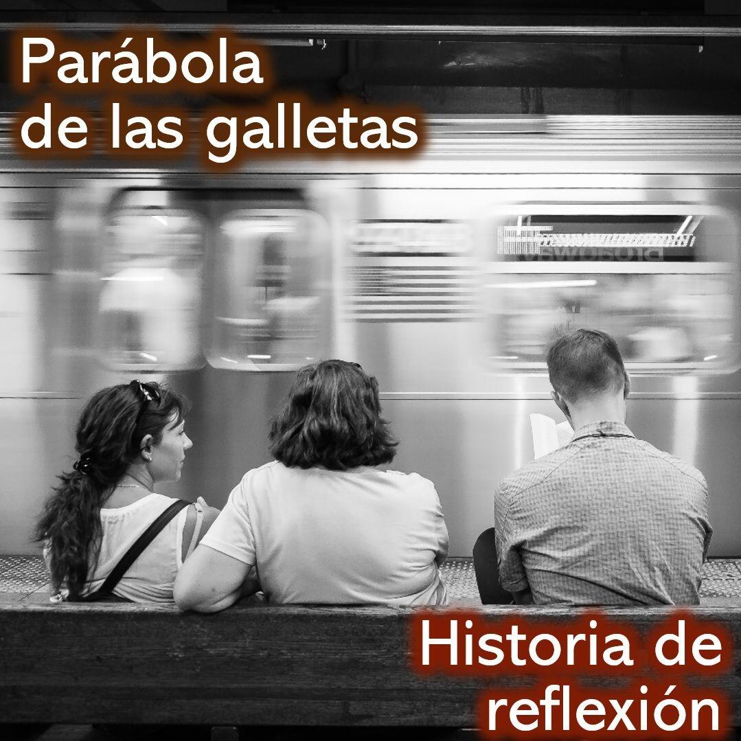 Una señora que debía viajar a una ciudad cercana llegó a la estación de tren, donde le informaron que este se retrasaría aproximadamente una hora.Molesta, la señora compró una revista, un paquete de galletas y una botella de agua. Busco una banca y se sentó a esperar.Mientras ojeaba la revista, un joven se sentó a su lado y comenzó a leer el periódico. Sin decir una sola palabra, estiró la mano, tomó el paquete de galletas, lo abrió y comenzó a comer.La señora se molestó; no quería ser grosera pero tampoco permitiría que un extraño se comiera su comida. Así que, con un gesto exagerado, tomó el paquete, sacó una galleta y se la comió mirando al joven con enojo.El joven, tranquilo, respondió tomando otra galleta, y sonriéndole a la señora, se la comió. La señora no podía creerlo. Furiosa, tomó otra galleta, y con visibles muestras de enojo, se la comió mirándolo fijamente.El diálogo de miradas de fastidio y sonrisas continuó entre galleta y galleta. La señora estaba cada vez más irritada y el joven cada vez más sonriente.Finalmente, ella notó que solo quedaba una galleta. Con paciencia, el joven tomo la galleta y la partió en dos. Con un gesto amable, le dio la mitad a su compañera de almuerzo.-¡Gracias! -respondió, arrebatándole la galleta al joven.Finalmente, el tren llegó a la estación. La señora se levantó furiosa y subió al vagón.Desde la ventana, vio que el joven continuaba sentado en el andén y pensó “Qué insolente y maleducado. ¡Qué será de nuestro mundo a cargo de esta generación tan grosera!”.De pronto sintió mucha sed por el disgusto. Abrió su bolso para sacar la botella de agua y se quedó estupefacta cuando encontró allí su paquete de galletas intacto.Todo este tiempo, ¡el joven le estuvo compartiendo sus galletas! Apenada, la señora quiso regresar para pedirle disculpas pero el tren ya había partido.Solo una reflexión:¿Cuántas veces tus prejuicios y decisiones apresuradas te hacen cometer errores y despreciar a los demás?¿Cuántas veces has juzgado y sentenciado a alguien, basado en ideas preconcebidas y alejadas de la realidad?Feliz viaje de autodescubrimientogracias gracias gracias, Námaste, @dinopierini