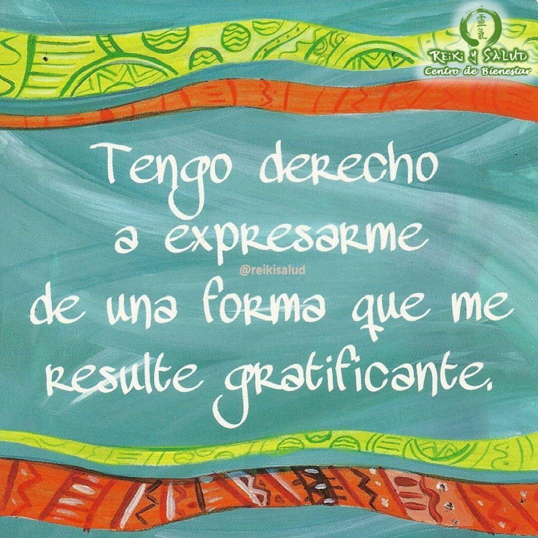 Tengo derecho a expresarme de una forma que me resulte gratificante, manteniendo el equilibrio de mi entorno y de los que me rodean.¿Que piensas de esta declaración?Feliz viaje de descubrimientoCon toda la certeza que, si lo CREES, lo CREAS, compartimos desde Casa Reiki y Salud, un abrazo de luz, con la confianza de que Dios está con nosotros y somos uno con la conciencia universal, y recuerda: ¡a sonreír, agradecer y abrazar tu vida!Gracias, gracias, gracias, un gran abrazo de luz, Namaste, @DinoPieriniSi te gusta la publicación Compártela, Comenta, Gracias, gracias gracias🌐Página WEB: www.gReiki.com#felicidad #abundancia #meditacion #vida #gratitud #reikimaracaibo #reikizulia #reikivenezuela #saludybienestar #reikisalud #reiki @reikisalud #louisehay