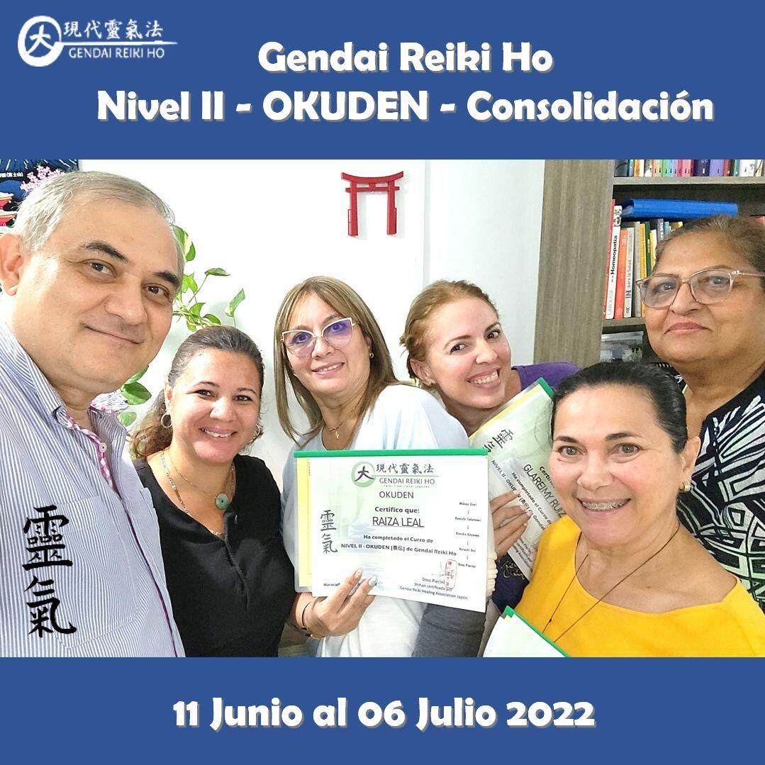 Agradecido y feliz, por el encuentro, experiencia, energía y sanación compartida el pasado 14 de Marzo durante el Reiju Kai, en el cierre del curso Gendai Reiki Ho Nivel II (Okuden – La Consolidación), dictado en el Casa Reiki y Salud, iniciado el 11 de Junio que para Laudelina Oliveros, Glareimy Ruiz, Raiza Leal y Zoraida Moran el 06 de Julio, acompañados también por Janninala Van Der Wel Fue un nuevo y especial encuentro de almas, que decidimos continuar juntos este viaje de despertar, lleno de energía y alegría; confiando en la luz de Reiki. Comparto las fotos del encuentro de iniciación/sintonización y practica realizado en Casa Reiki y Salud. Gracias gracias gracias.️Gracias a todos los que participaron en este nuevo Gendai Reiki Ho Nivel II (Okuden), cinco semanas de crecimiento y autodescubrimiento para todos. Un abrazo de luz y gassho.Reiki Ho es una terapia holística natural cuyo objetivo es el restablecimiento del equilibrio y la armonía en nuestro ser, promoviendo la sanación física, mental y emocional.Para todos aquellos que quieran mejorar su capacidad de autosanación, te invitamos a un viaje de aprendizaje y despertar, a través del próximo Curso Gendai Reiki Ho, Nivel Shoden (Nivel I – El despertar) que se iniciará el 13 de Agosto del 2022. Visita nuestra página www.gReiki.com/calendar o utilizando el enlace de nuestro perfil.Casa Reiki y Salud, comparte las técnicas de la Gendai Reiki Healing Association de Japón, con el respaldo internacional de la Gendai Reiki Network. Cursos dictados por Dino Pierini (@DinoPierini), Shihan de la escuela Gendai Reiki Ho desde el año 2008 y miembro de la Gendai Reiki Healing Association en Japón.️ Casa Reiki y Salud, una caricia para el alma, ampliando el circulo de luz, promoviendo una vida de salud y felicidad.Gracias, Gracias, Gracias, Námaste, @dinopierini🌐 www.gReiki.com#reiki #reikimaracaibo #reikivenezuela #sanación #salud #reikiusui #gendaireiki #gendaireikiho #usuireiki #usuireikiho #usuireikiryoho #reikigendai #reikisalud #reijukai