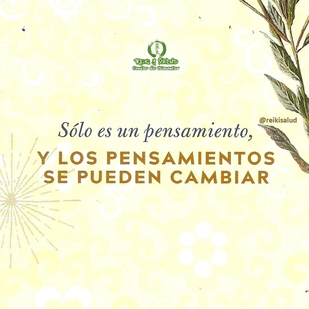 Sólo es un pensamiento , y los pensamientos se pueden cambiar.Mis pensamientos y mis palabras. Crearán Futuro.Mis pensamiento crean las experiencias de mañana, la semana siguiente, el mes próximo y el año que viene.Cuida tus pensamientos, de eso depende, lo que estas creando y sintiendo HOY.¿Que piensas de esta declaración?Feliz viaje de descubrimientoCon toda la certeza que, si lo CREES, lo CREAS, compartimos desde Casa Reiki y Salud, un abrazo de luz, con la confianza de que Dios está con nosotros y somos uno con la conciencia universal, y recuerda: ¡a sonreír, agradecer y abrazar tu vida!Gracias, gracias, gracias, un gran abrazo de luz, Namaste, @DinoPieriniSi te gusta la publicación Compártela, Comenta, Gracias, gracias gracias🌐Página WEB: www.gReiki.com#felicidad #abundancia #meditacion #vida #gratitud #reikimaracaibo #reikizulia #reikivenezuela #saludybienestar #reikisalud #reiki @reikisalud #louisehay