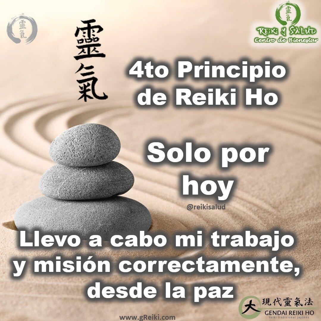 Solo por hoy, Llevo a cabo mi trabajo y misión correctamente, y desde la paz. (4to Principio de Reiki).El trabajo es la fuente de toda riqueza y cultura. Nos aleja del aburrimiento, vicios y necesidad. Debemos aprovechar al máximo nuestro tiempo, pues es la perla dada por Dios para nuestra realización.Debemos ocupar nuestro tiempo creciendo, desarrollando nuestras actividades y nuestros talentos. Todo trabajo que merece ser hecho, merece ser bien hecho.Todo trabajo es digno y puede ayudarte en tu perfeccionamiento. Todo lo que hacemos y cómo trabajamos tiene un peso y afecta directamente al otro y a todos los niveles del cosmos. Somos una parte de todas las partes, una parte de la suma, de la totalidad del todo. Una sociedad saludable solo se consolida si hay cooperación, no a través de la competencia.Cada uno debe buscar la profesión que le pida su vocación, desarrollando su IKIGAI. Este se consigue en la intersección entre lo que amas hacer, haciendo eso en lo que eres bueno, haciendo algo que el mundo necesita y que te permita vivir de ello desde la paz y armonía.Un pilar de este principio es el trabajo interior, que busca promover la conciencia de la trilogía y unión CUERPO, MENTE y ALMA; no descuides tu trabajo interior.El tiempo dedicado al crecimiento personal, salud, familia, buena lectura, amigos, trabajo y placer, siempre se convierten en bendiciones.Como decía Mikao Usui, los 5 principios del Reiki son el secreto de la felicidad y la medicina espiritual para todas las enfermedades.En el mes aniversario, con toda la certeza que, si lo CREES, lo CREAS, compartimos desde Casa Reiki y Salud, un abrazo de luz, con la confianza de que Dios está con nosotros y somos uno con la conciencia universal.Casa Reiki y Salud, una caricia para el alma, ampliando el circulo de luz, promoviendo una vida de salud y felicidad.Gracias, gracias, gracias, Námaste, @dinopierini🌍Página WEB: www.gReiki.com#amor #felicidad #abundancia #meditacion #vida #paz #love #luz #gratitud #consciencia #bienestar #reiki #despertarespiritual #reikimaracaibo #reikivenezuela #reikizulia